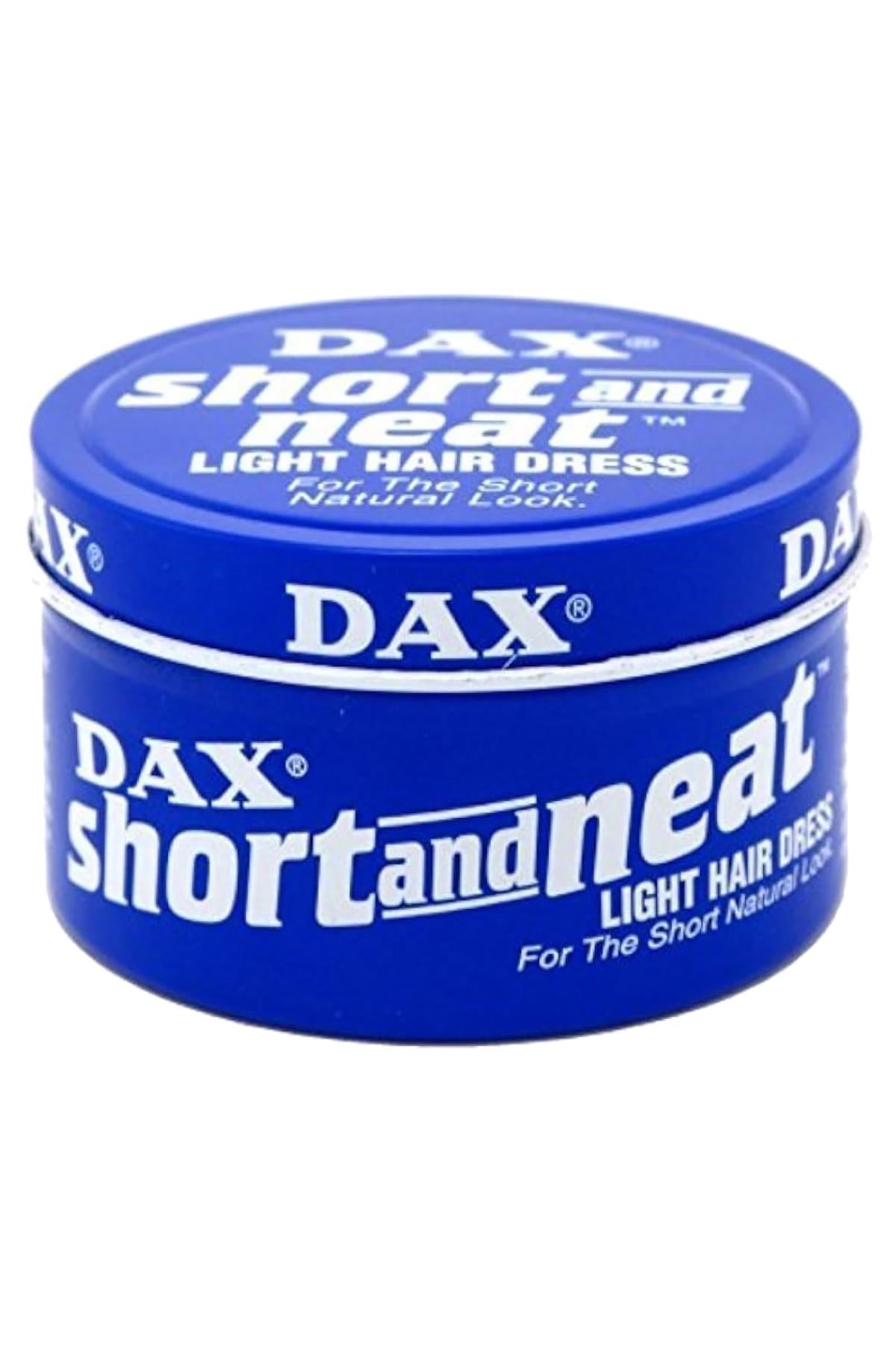 DAX Short & Neat Hafif Tutuş ve Parlak Görünüm Saç Şekillendirici Wax 99GR