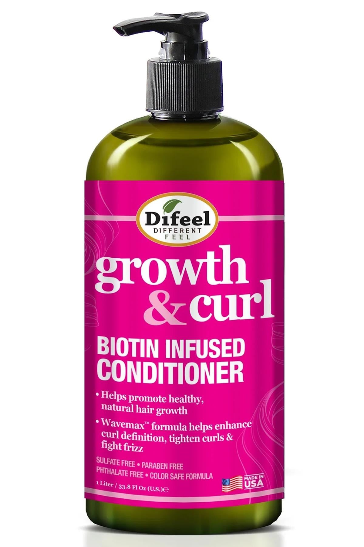 Difeel Growth & Curl Biotin Saç Kremi 1LT