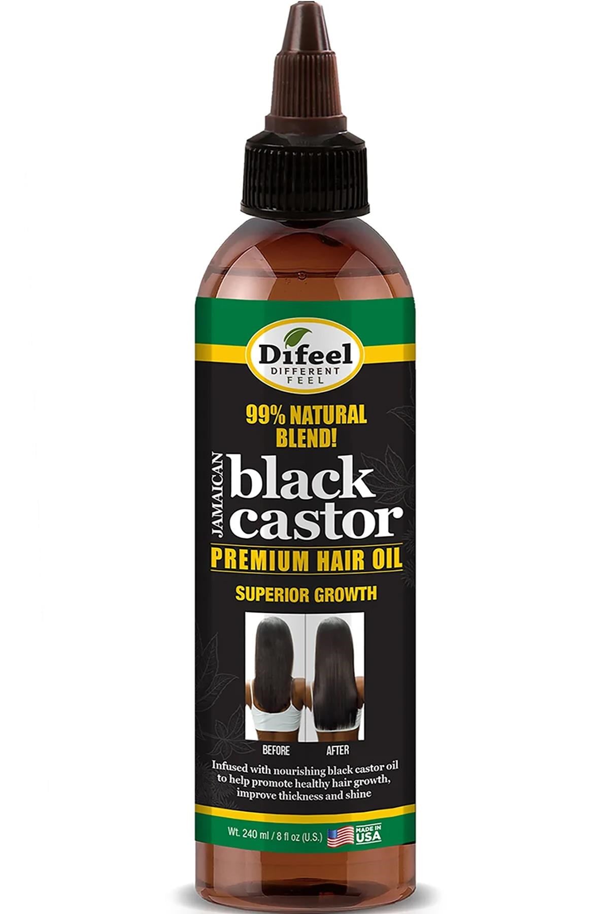 Difeel Jamaican Black Castor Yavaş Uzayan Saçlara Özel Saç Bakım Yağı 240ML
