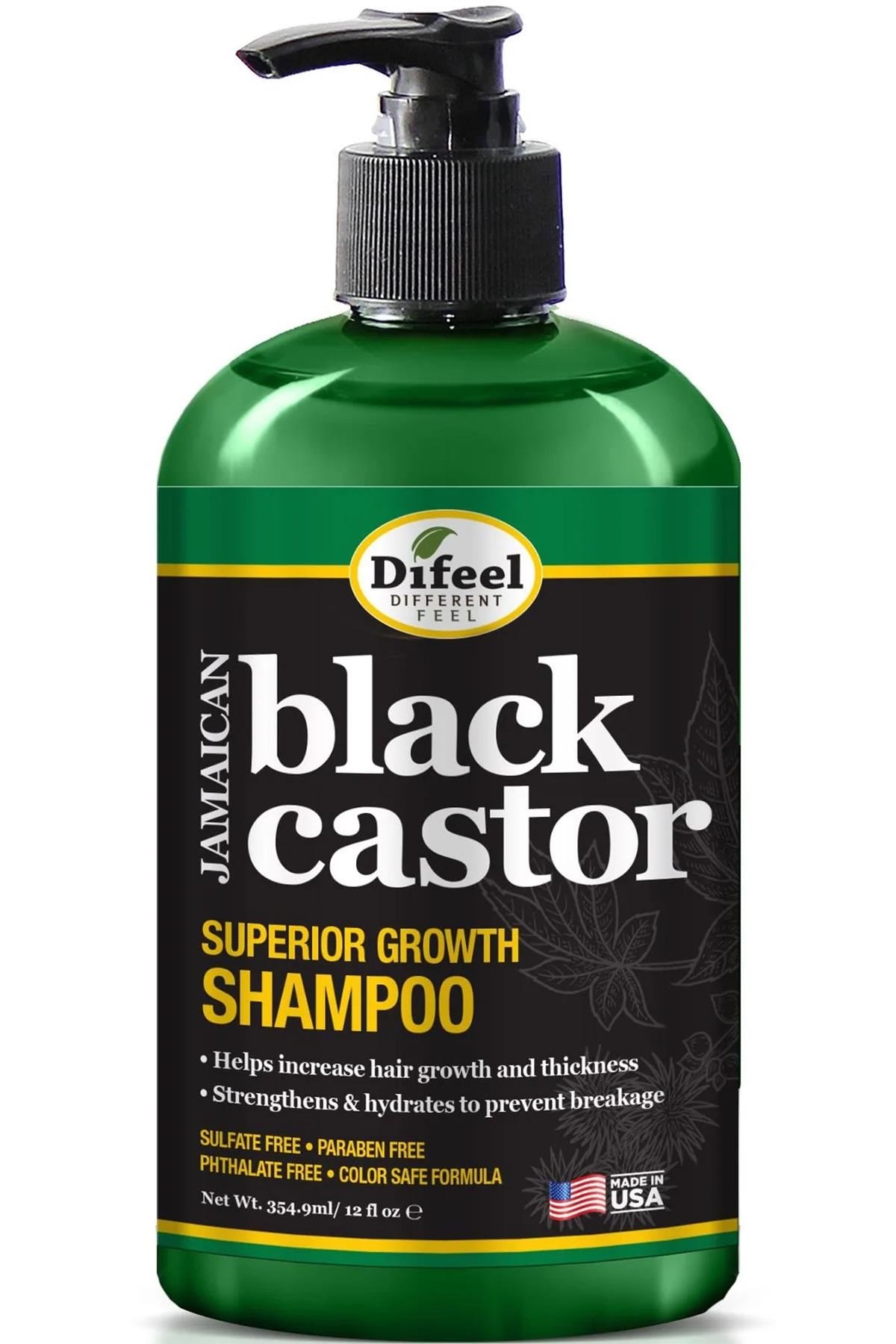 Difeel Jamaican Black Castor Yavaş Uzayan Saçlara Özel Şampuan 354.9ML