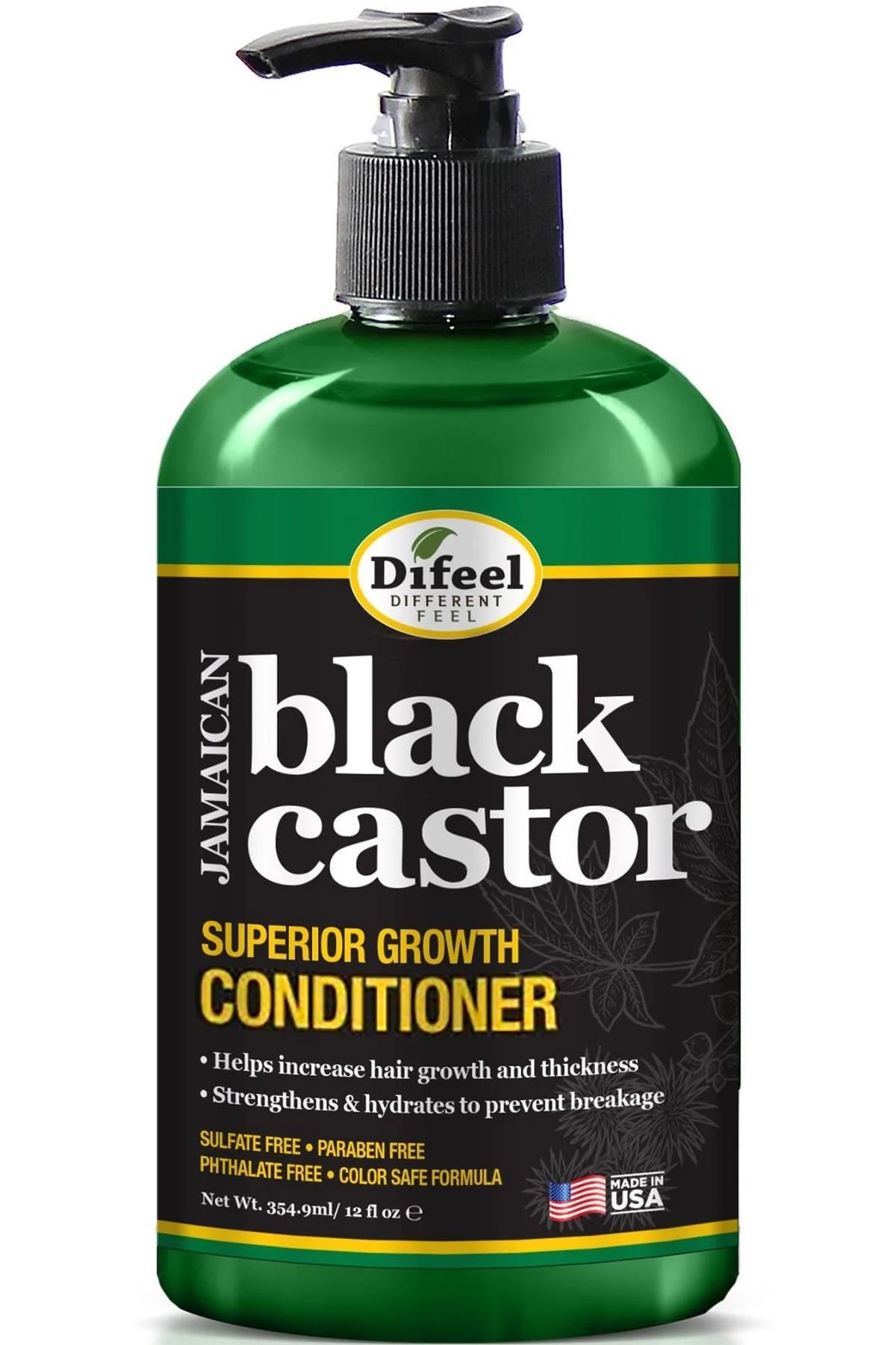 Difeel Jamaican Black Castor Yavaş Uzayan Saçlara Özel Saç Kremi 354.9ML