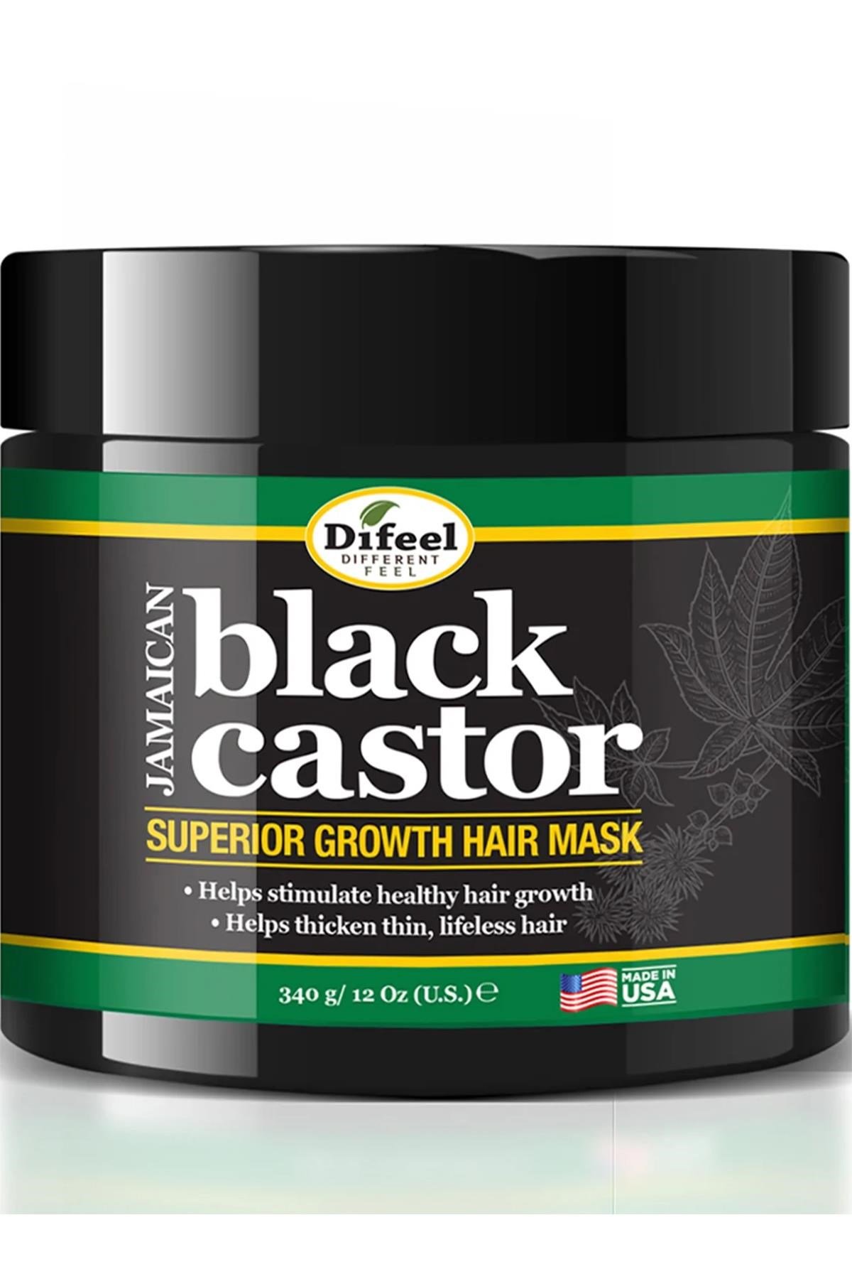 Difeel Jamaican Black Castor Yavaş Uzayan Saçlara Özel Saç Maskesi 340GR
