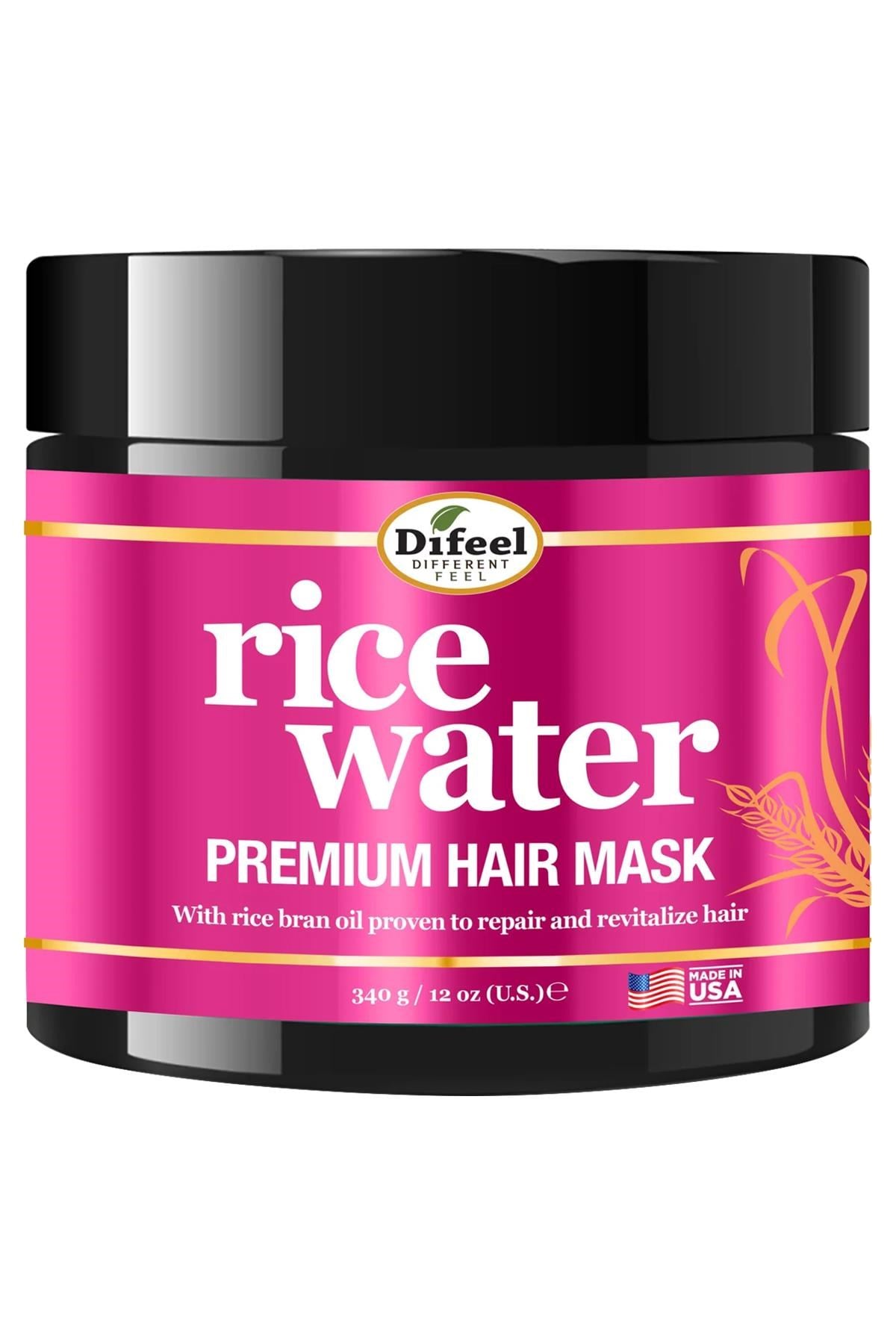 Difeel Rice Water Onarıcı Saç Maskesi 340GR
