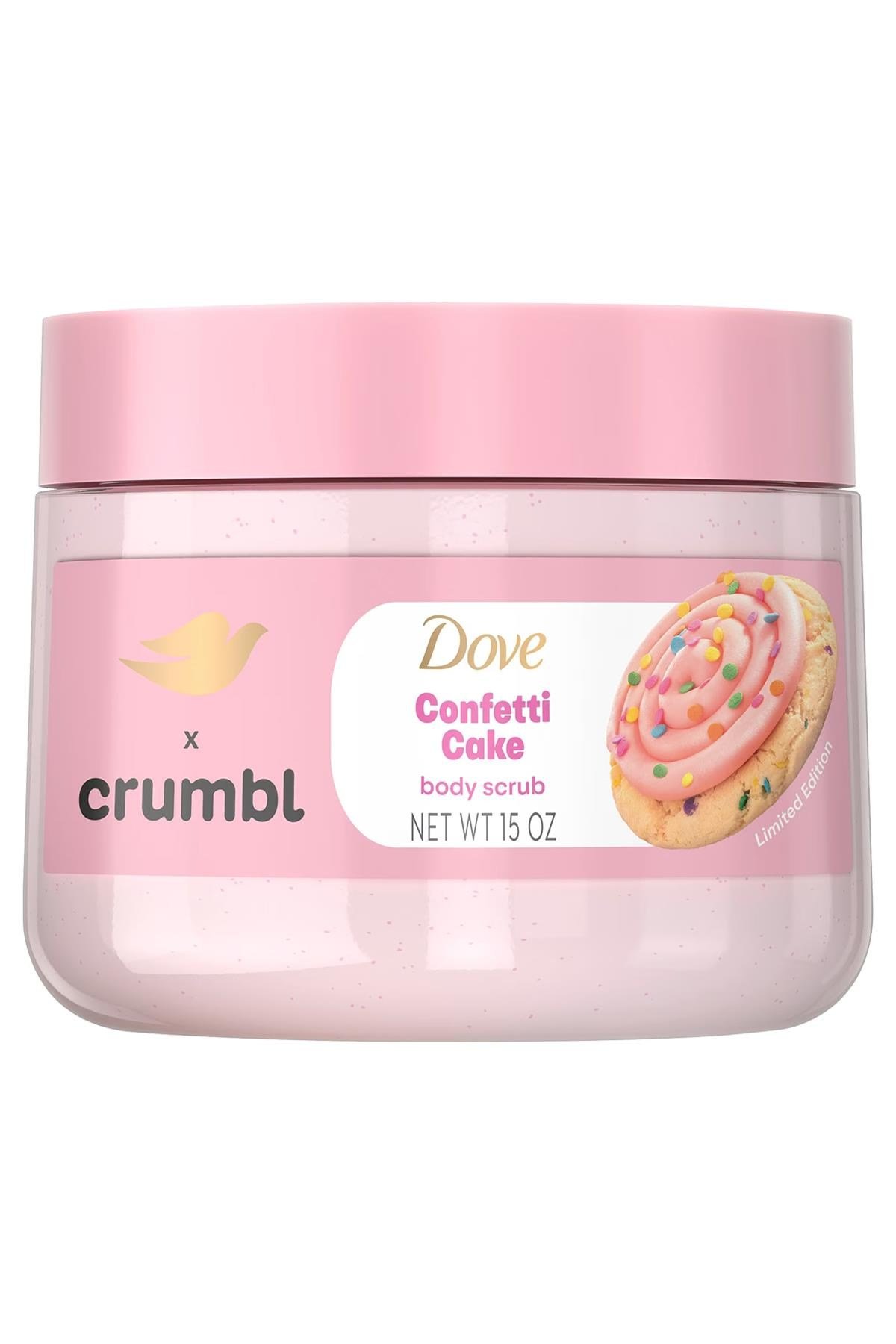 Dove Crumbl Confetti Cake Vücut Peelingi 425GR