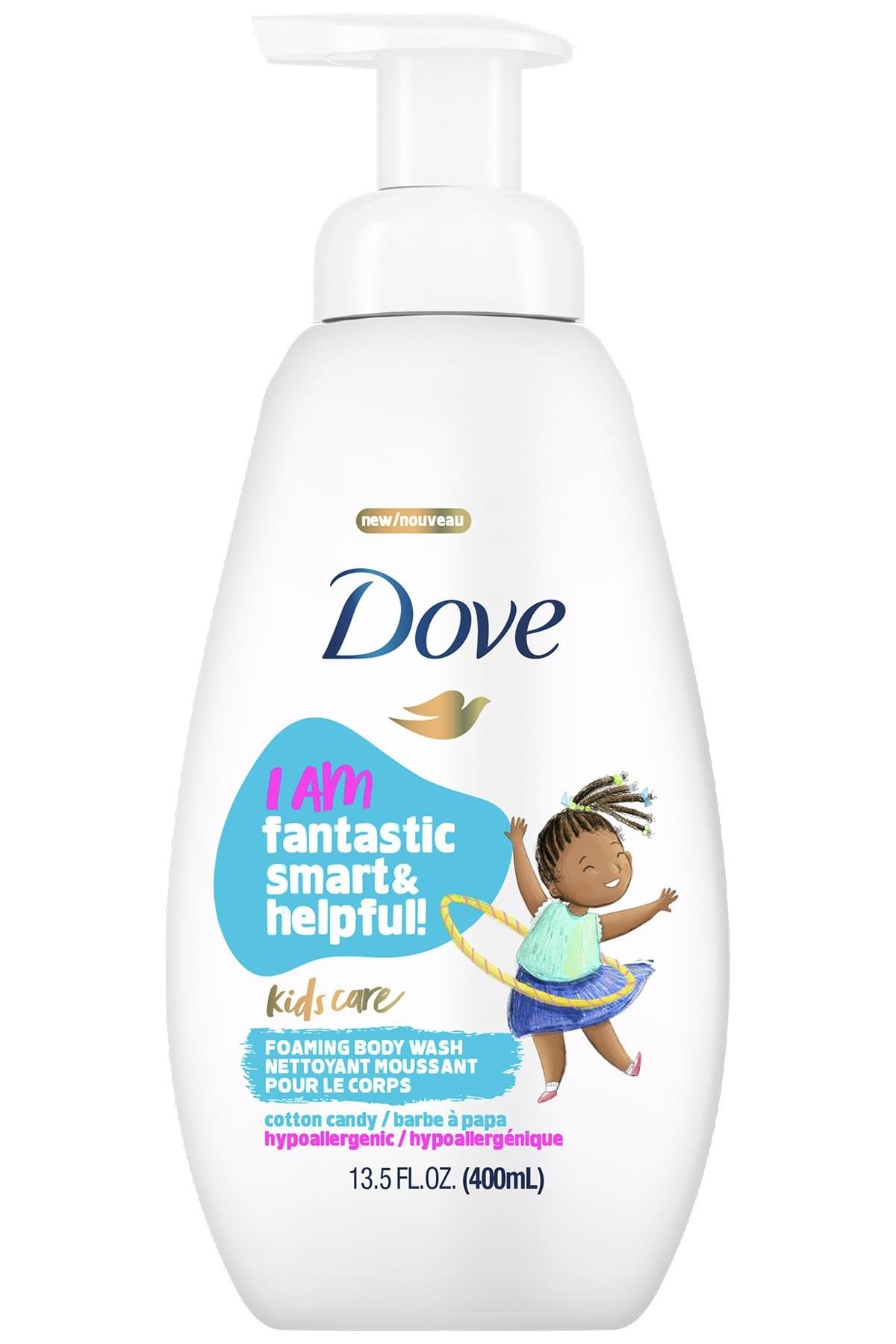 Dove Kids Cotton Candy Köpüren Vücut Şampuanı 400ML