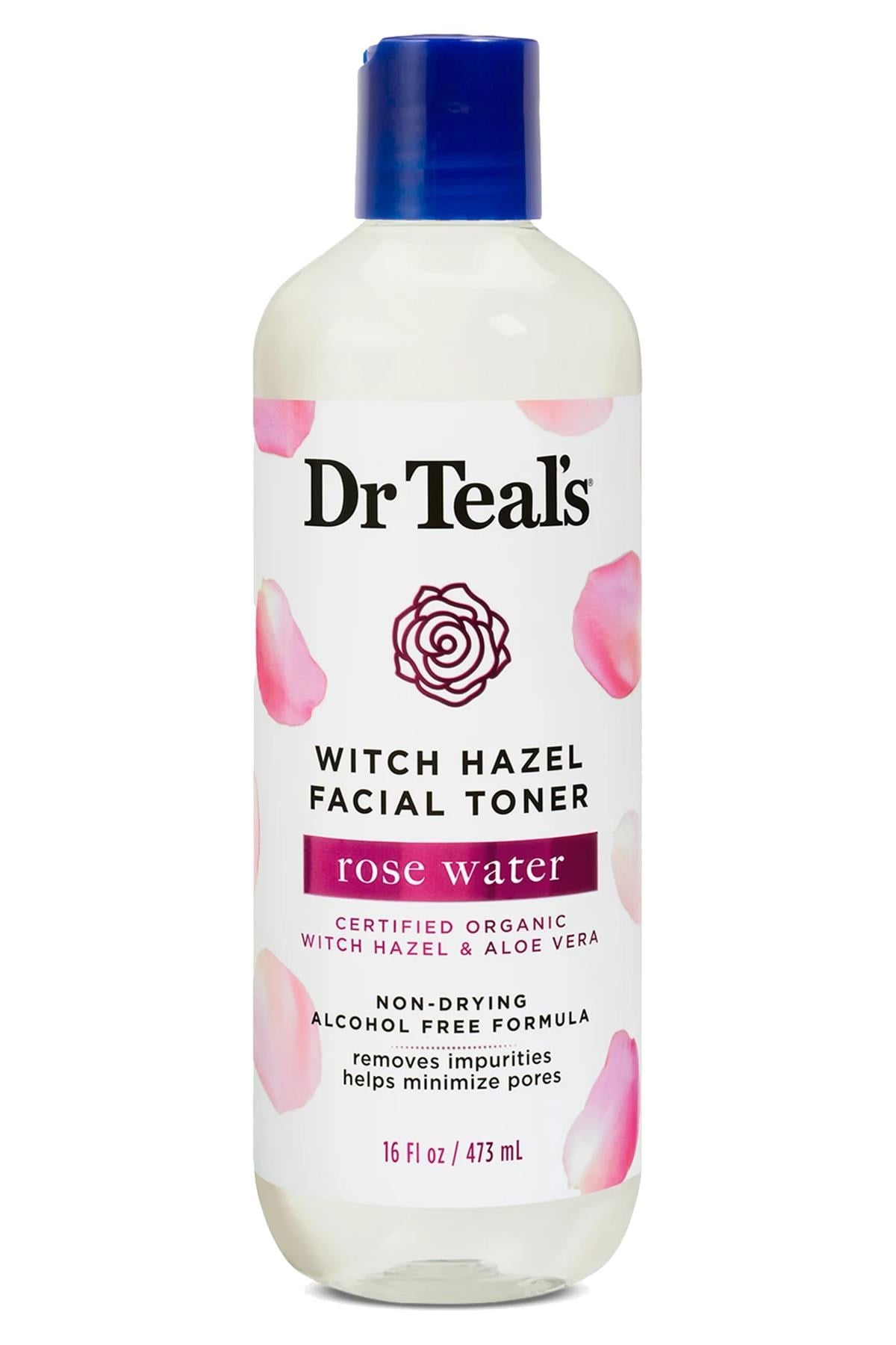 Dr.Teals Cadı Fındığı ve Gül Suyu Yüz Toniği 473ML