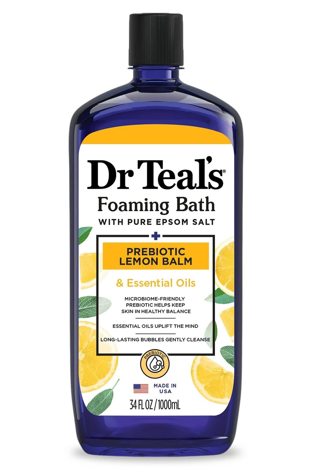 Dr.Teals Prebiotic Lemon Balm Banyo Köpüğü 1000ML