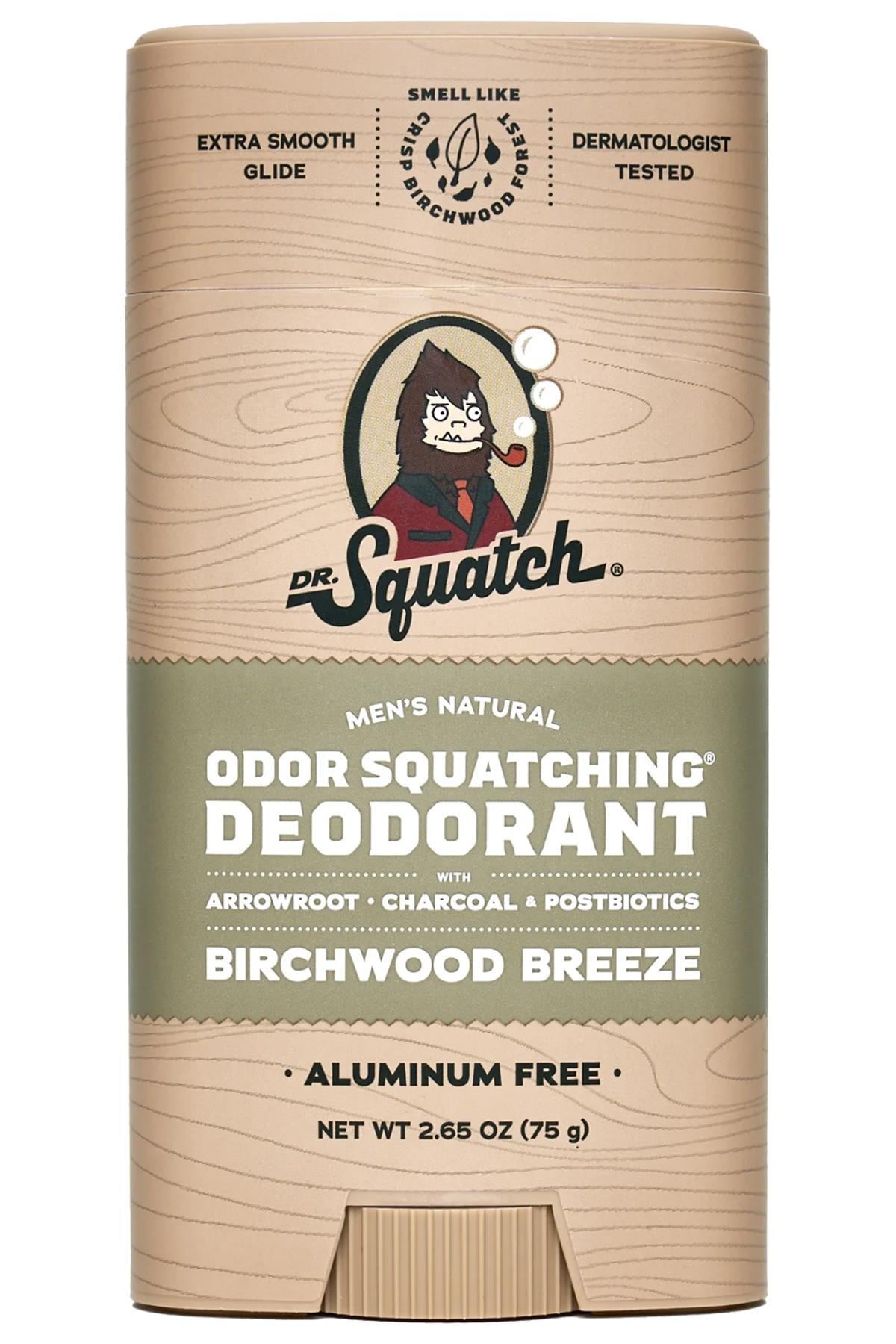 Dr.Squatch Birchwood Breeze Alüminyumsuz Stick Deodorant 75GR