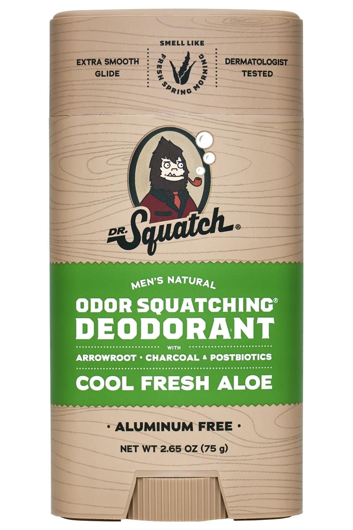 Dr. Squatch Cool Fresh Aloe Alüminyumsuz Stick Deodorant 75GR