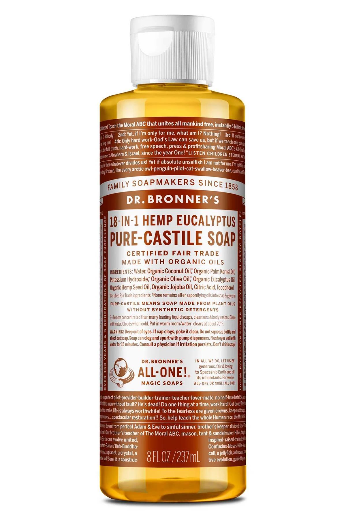 Dr.Bronner's Çok Amaçlı Sıvı Sabun Okaliptüs Kokulu 237ML