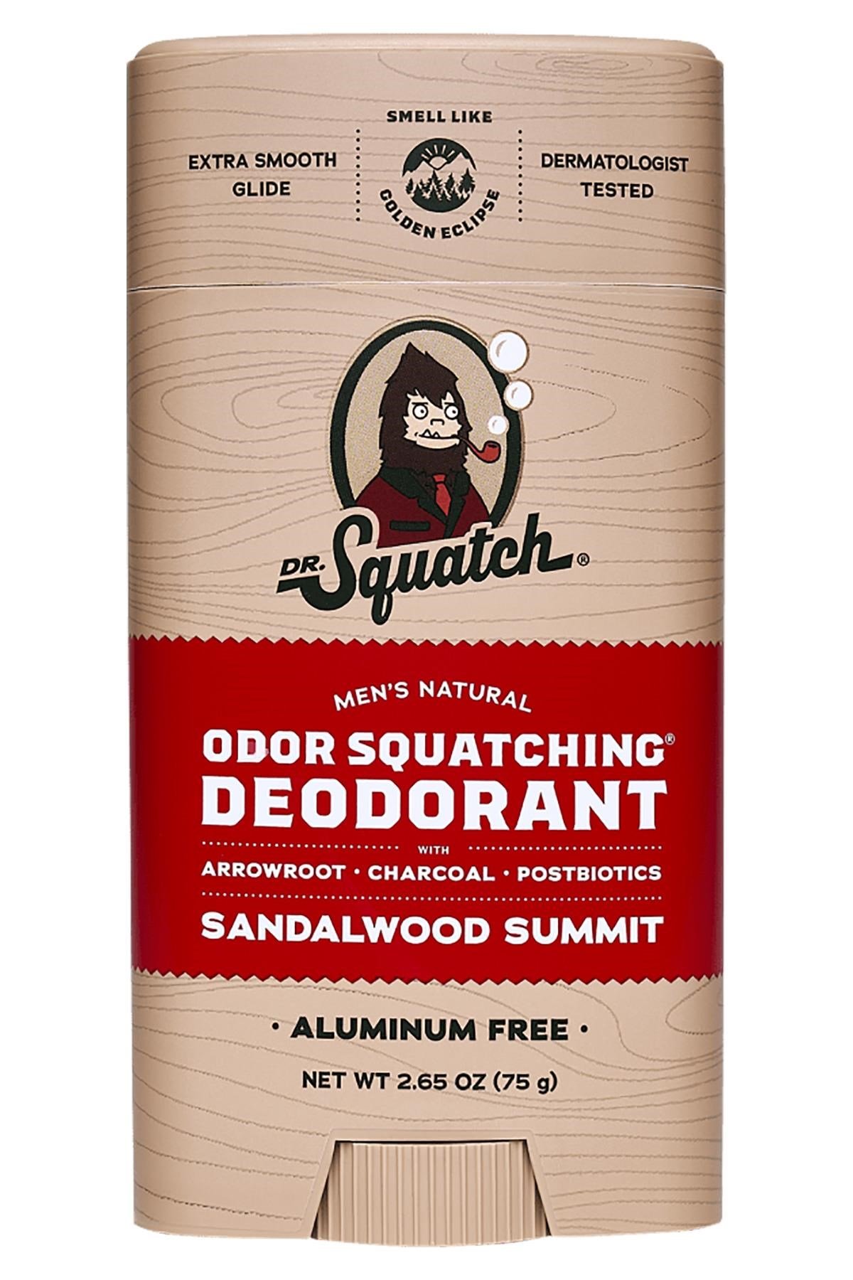 Dr.Squatch Sandalwood Summit Alüminyumsuz Stick Deodorant 75GR