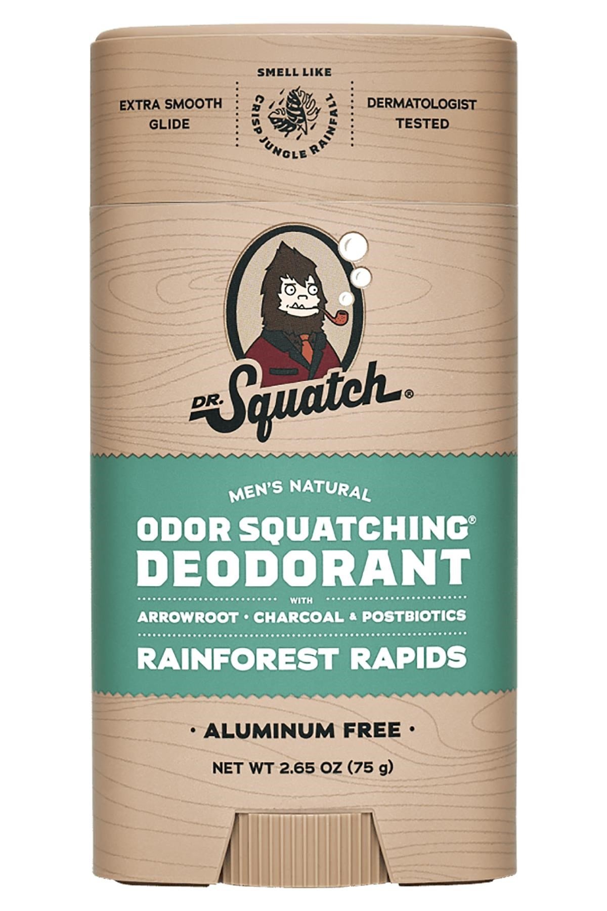 Dr.Squatch Rainforest Rapids Alüminyumsuz Stick Deodorant 75GR