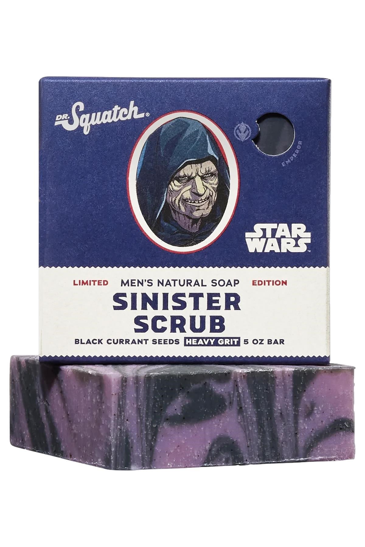 Dr.Squatch Sinister Scrub Erkek Sabunu 141GR