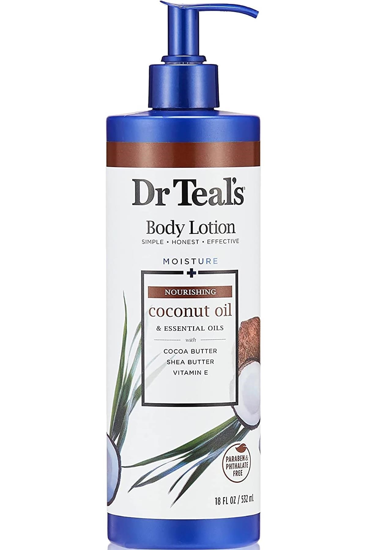 DR.Teal's Besleyici Hindistan Cevizi Yağı Vücut Losyonu 532ML