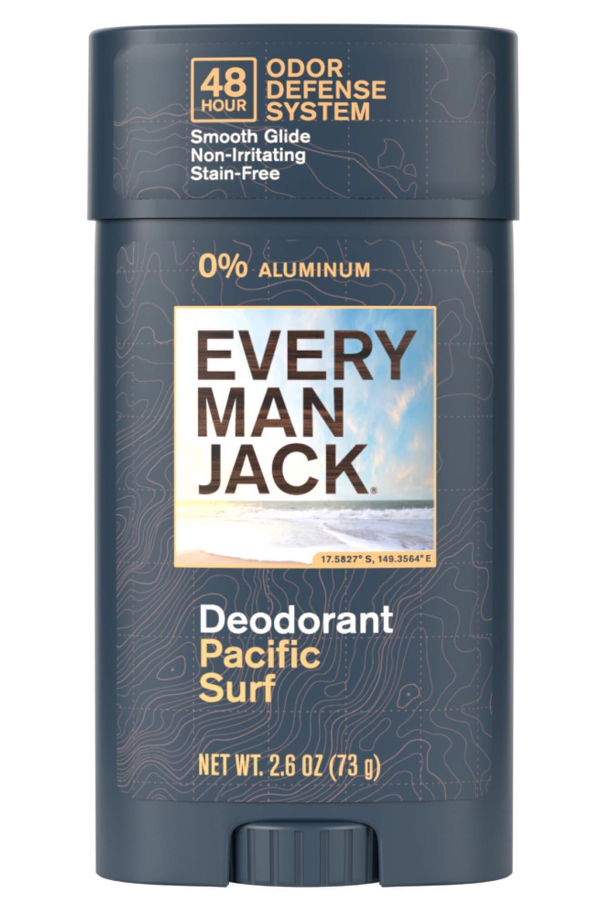 Every Man Jack Pacific Surf Alüminyumsuz Stick Deodorant 73GR