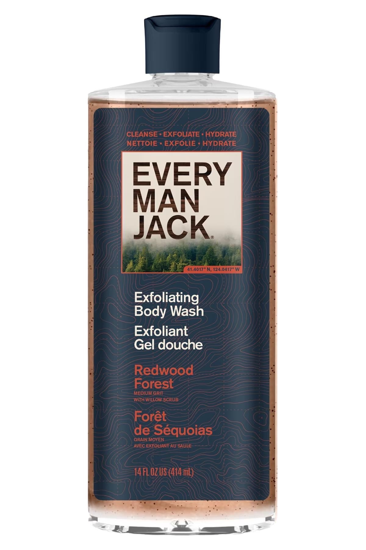 Every Man Jack Redwood Forest Peeling Etkili Duş Jeli 414ML