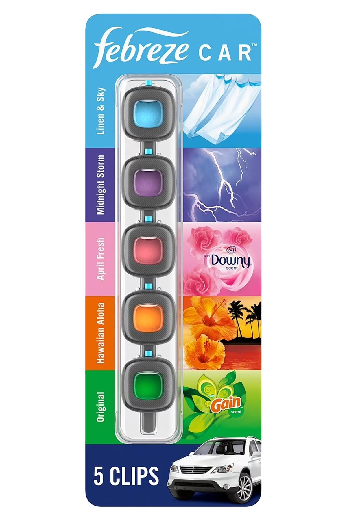Febreze Araba Kokusu Çeşit Paketi 5li Paket