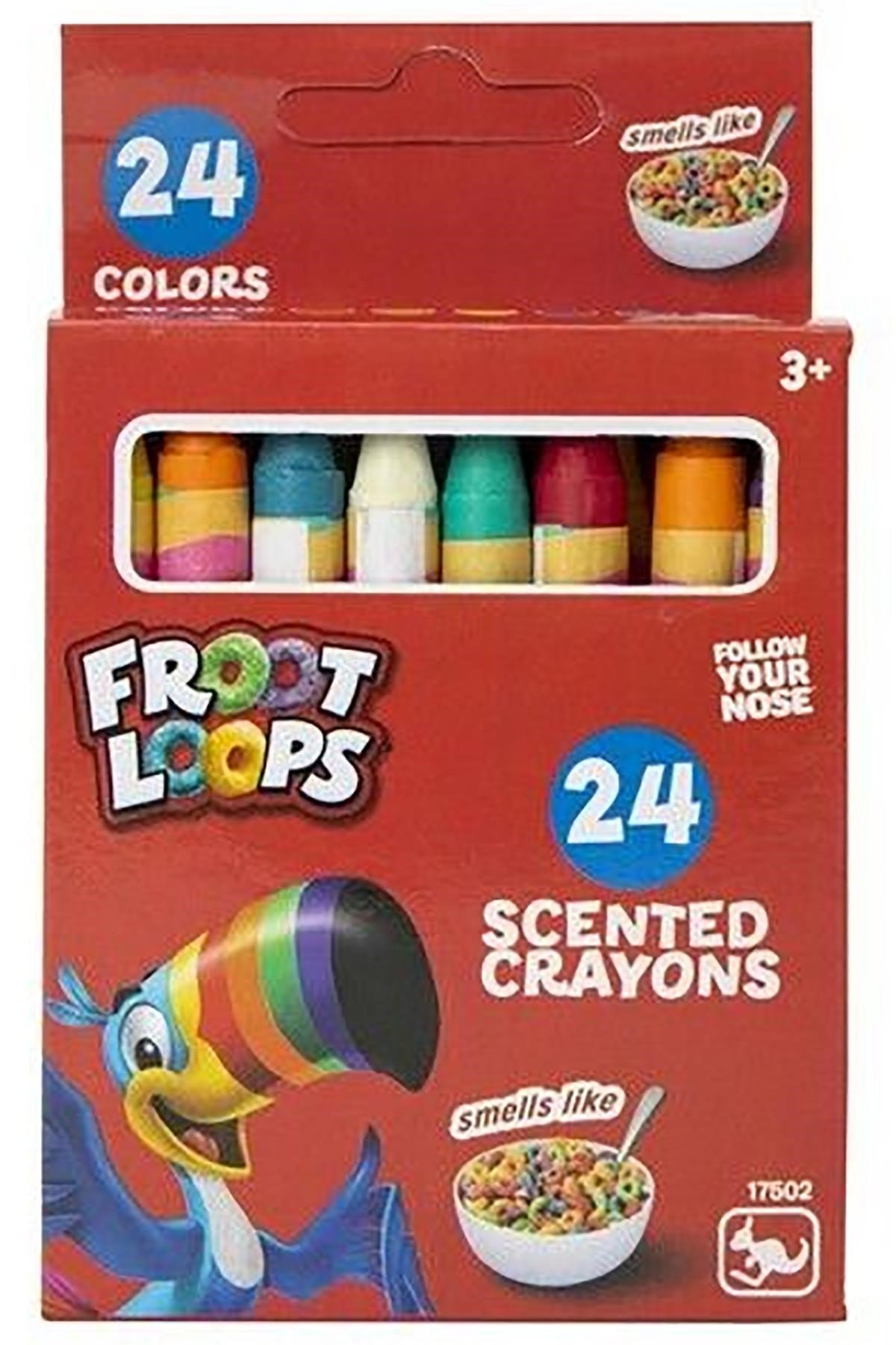 Froot Loops Scented 24 Renk Pastel Boya