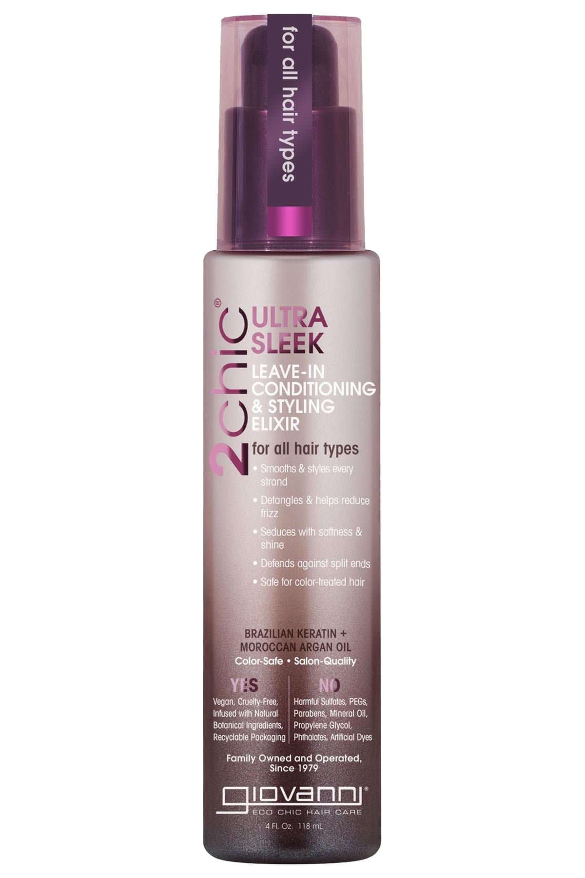Giovanni 2chic Ultra-Sleek Durulanmayan Saç Kremi 118ML