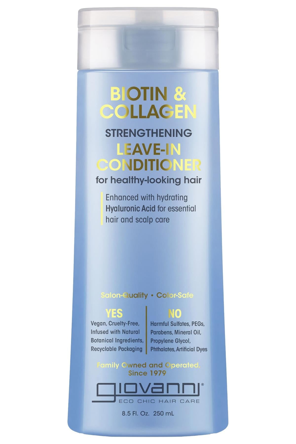Giovanni Biotin & Collagen Güçlendirici Durulanmayan Saç Kremi 250ML