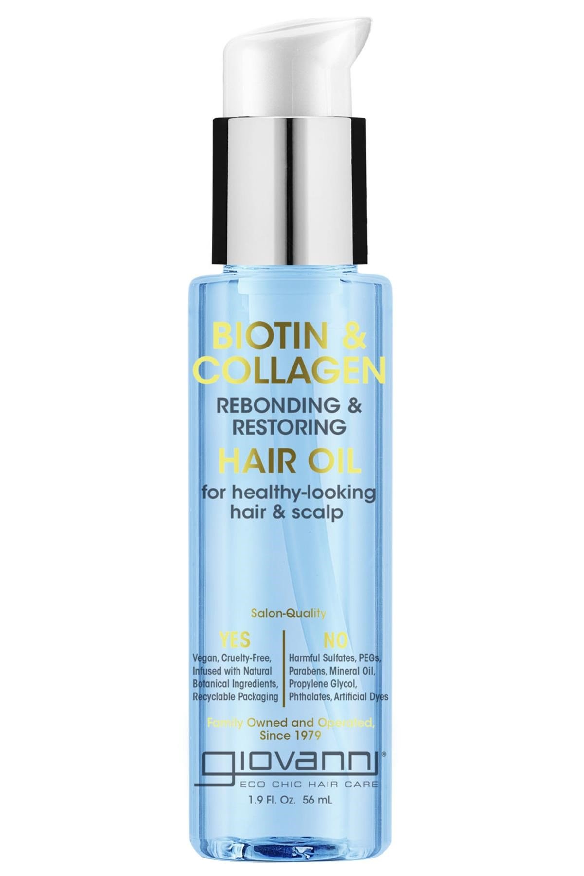 Giovanni Biotin & Collagen Yenileyici Saç Yağı 56ML