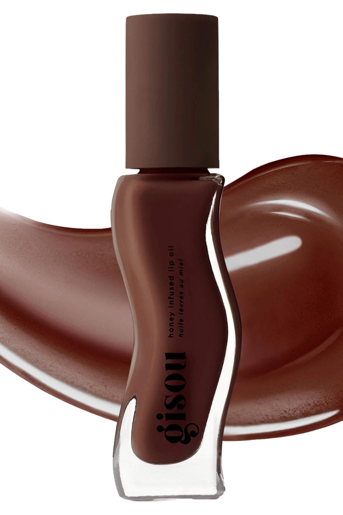 Gisou Honey Infused Nemlendirici ve Parlatıcı Dudak Bakım Yağı Milky Mocha 8ML