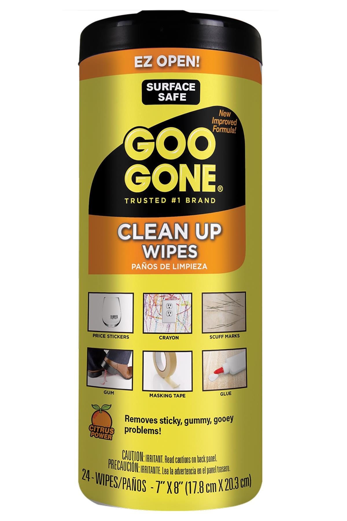 Goo Gone Original Yapışkan ve Kalıntı Temizleyici Mendil 24 Adet