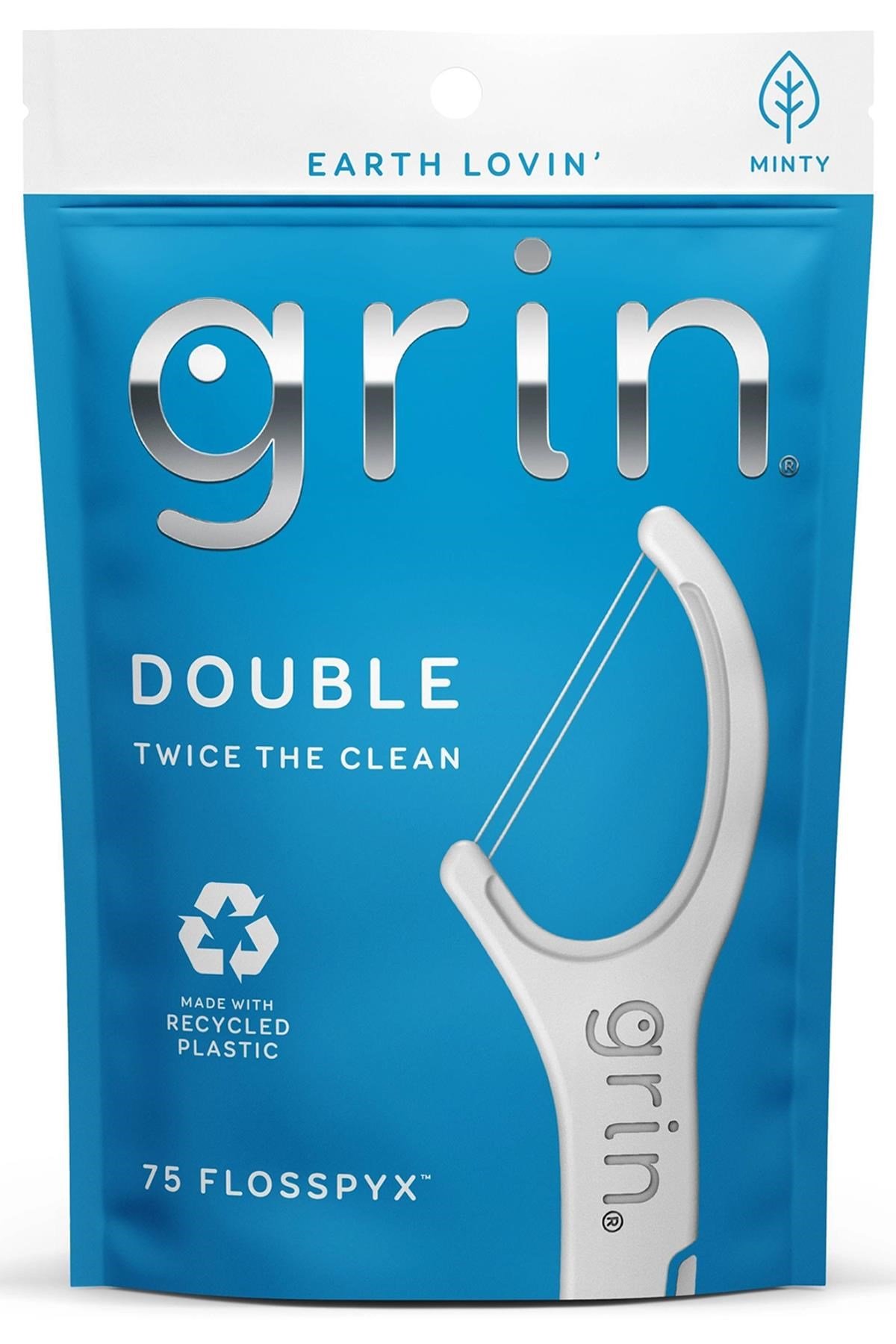 Grin Double Çatal Diş İpi Kürdanlı 75 Adet