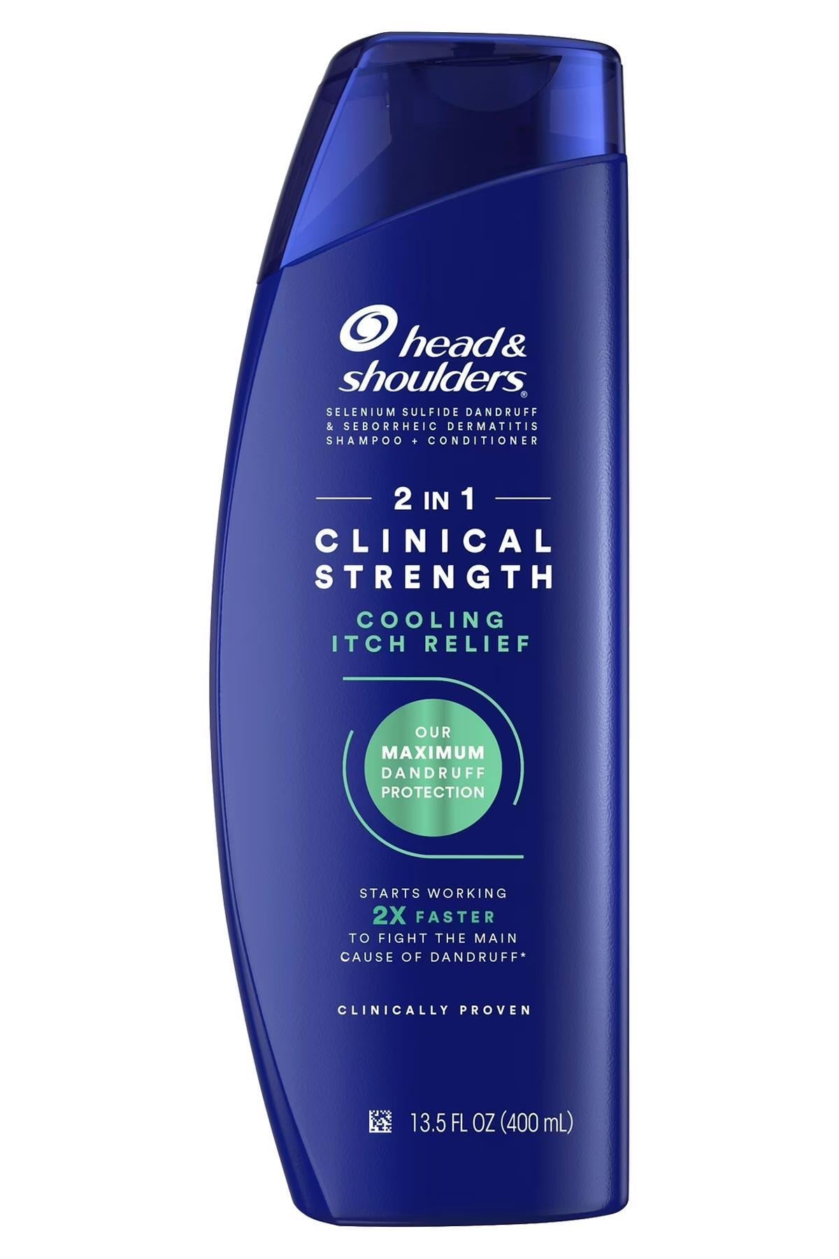 Head & Shoulders 2 in 1 Clinical Strength Cooling Itch Relief Kepek Karşıtı Şampuan 400ML