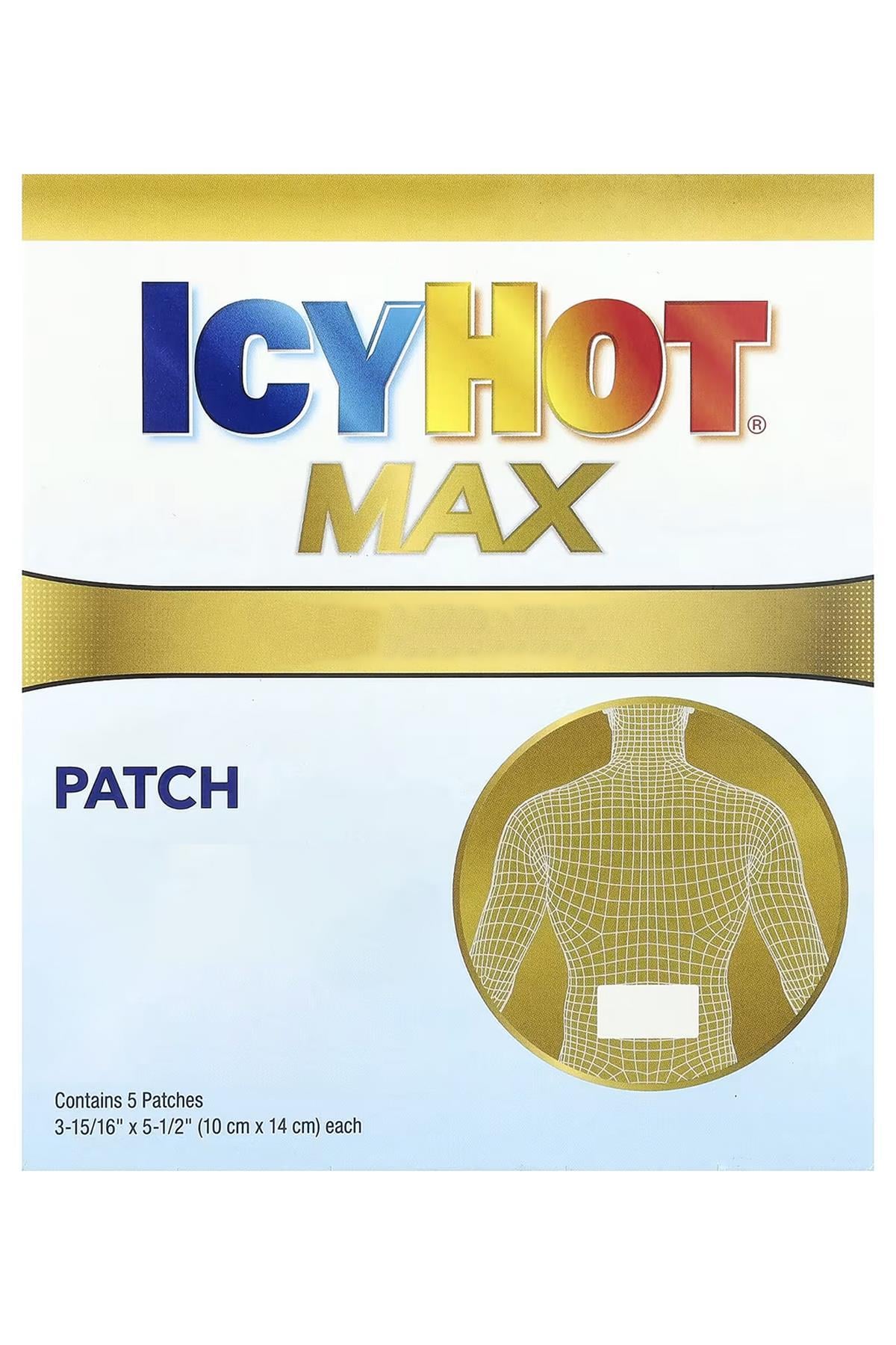 IcyHot Max Patch 5 Adet