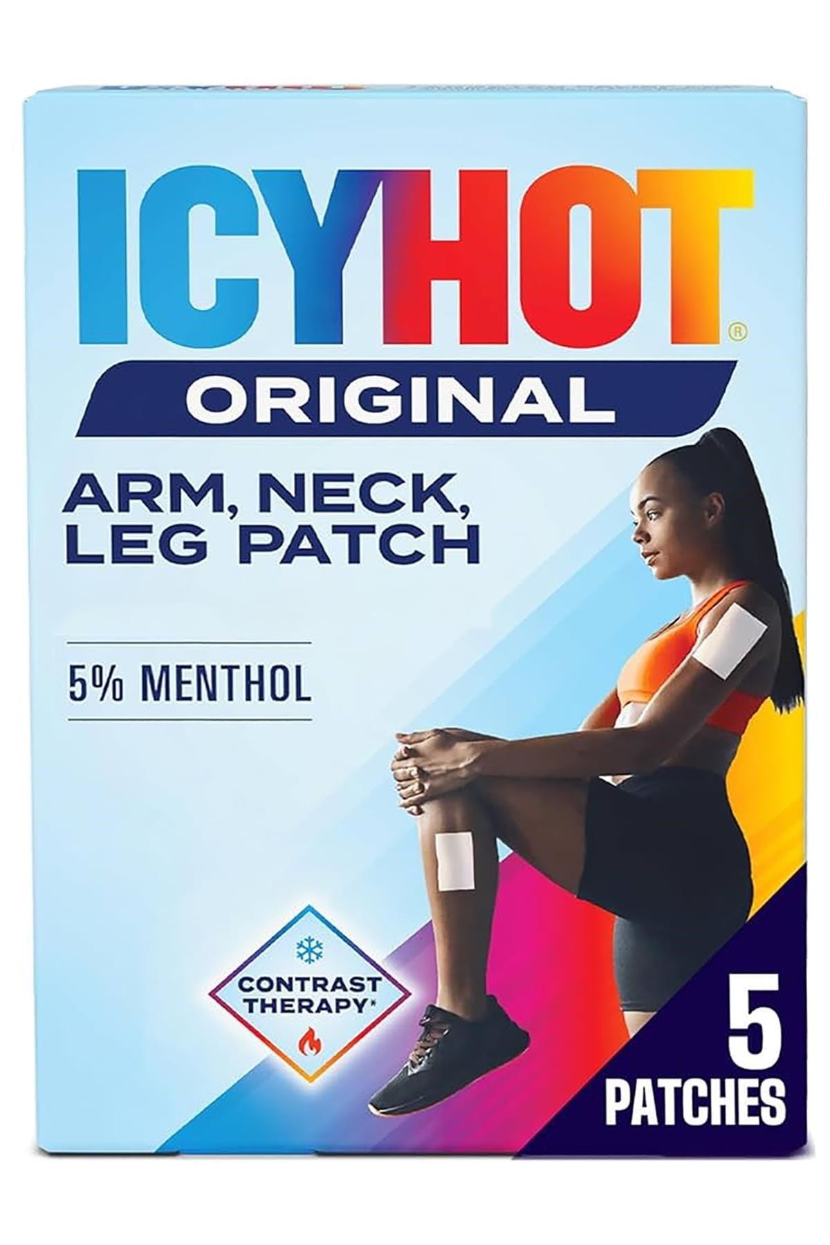 IcyHot Original Arm Neck Leg Patch 5 Adet