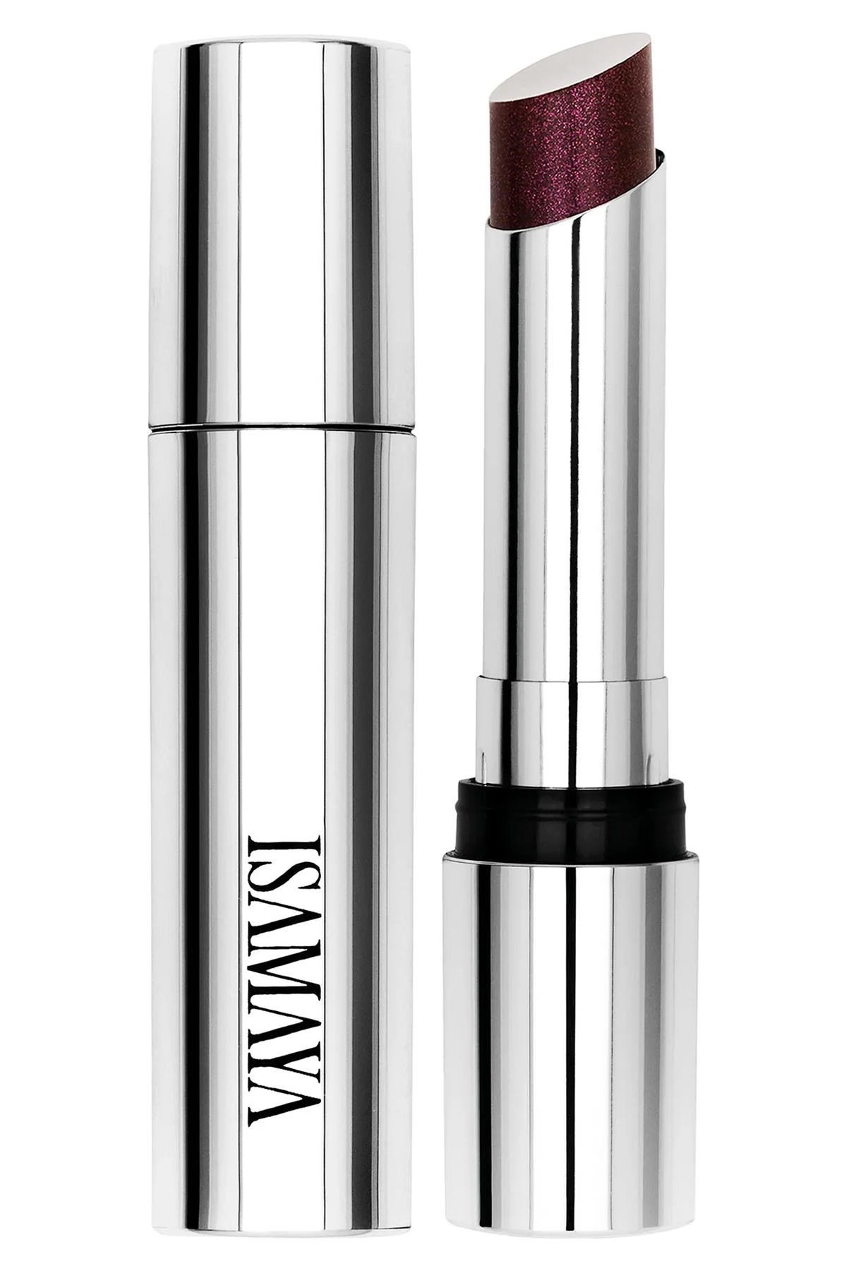 Isamaya Metal Lip Balm Metalik ve Prizmatik Bitişli Ruj Acid Cherry 3GR