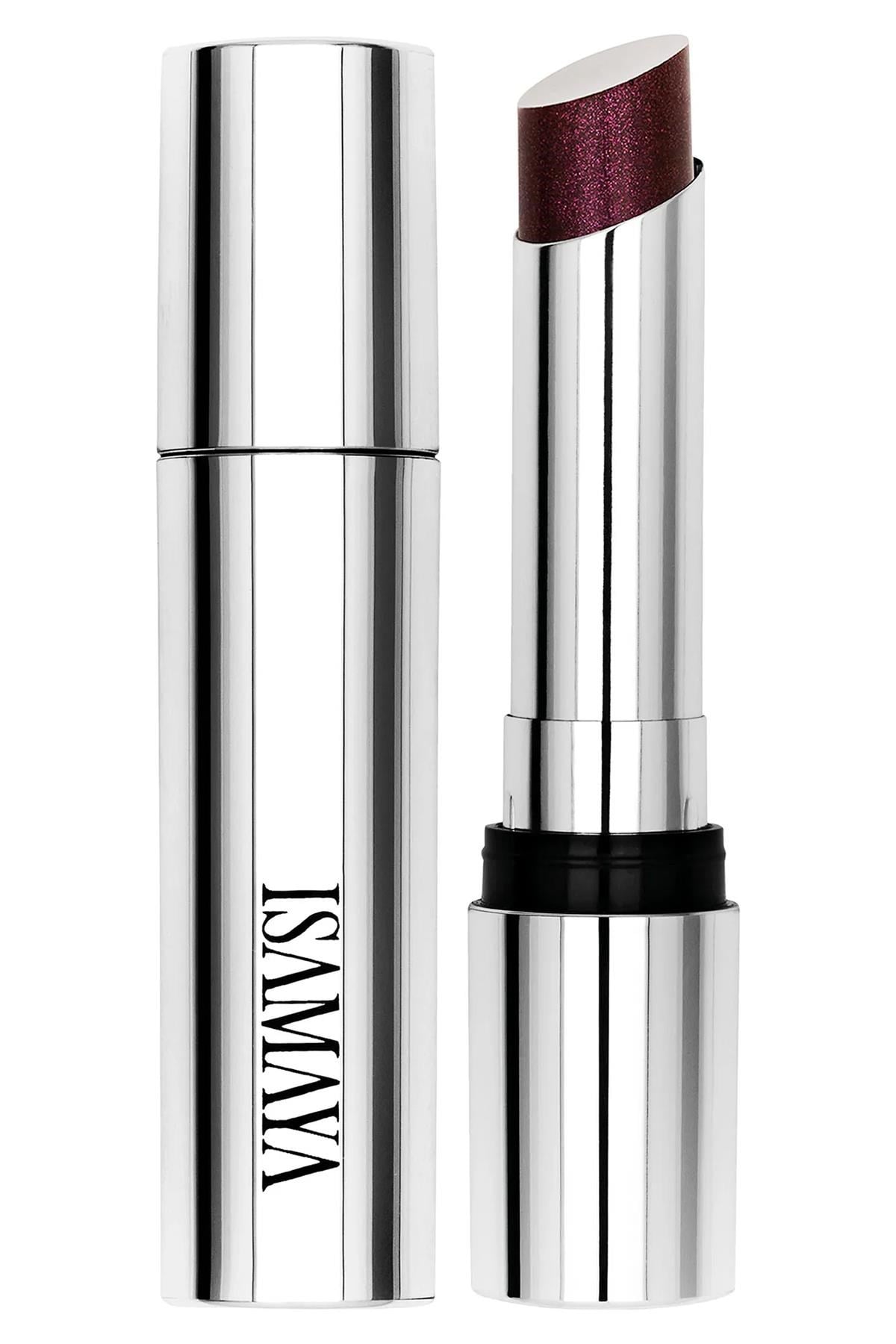 Isamaya Metal Lip Balm Metalik ve Prizmatik Bitişli Ruj Acid Cherry 3GR