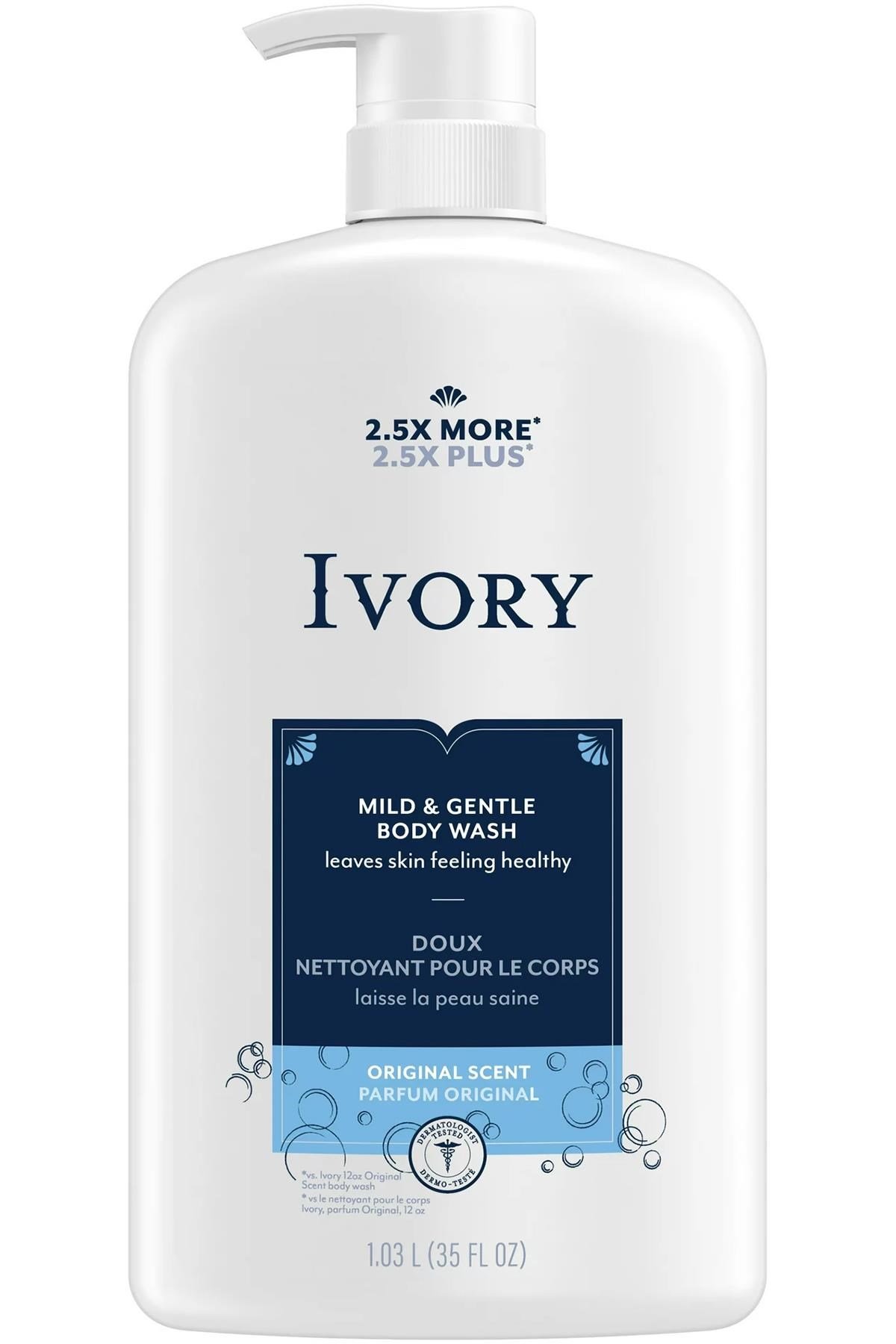 Ivory Orijinal Kokulu Hafif ve Nazik Vücut Şampuanı 1030ML