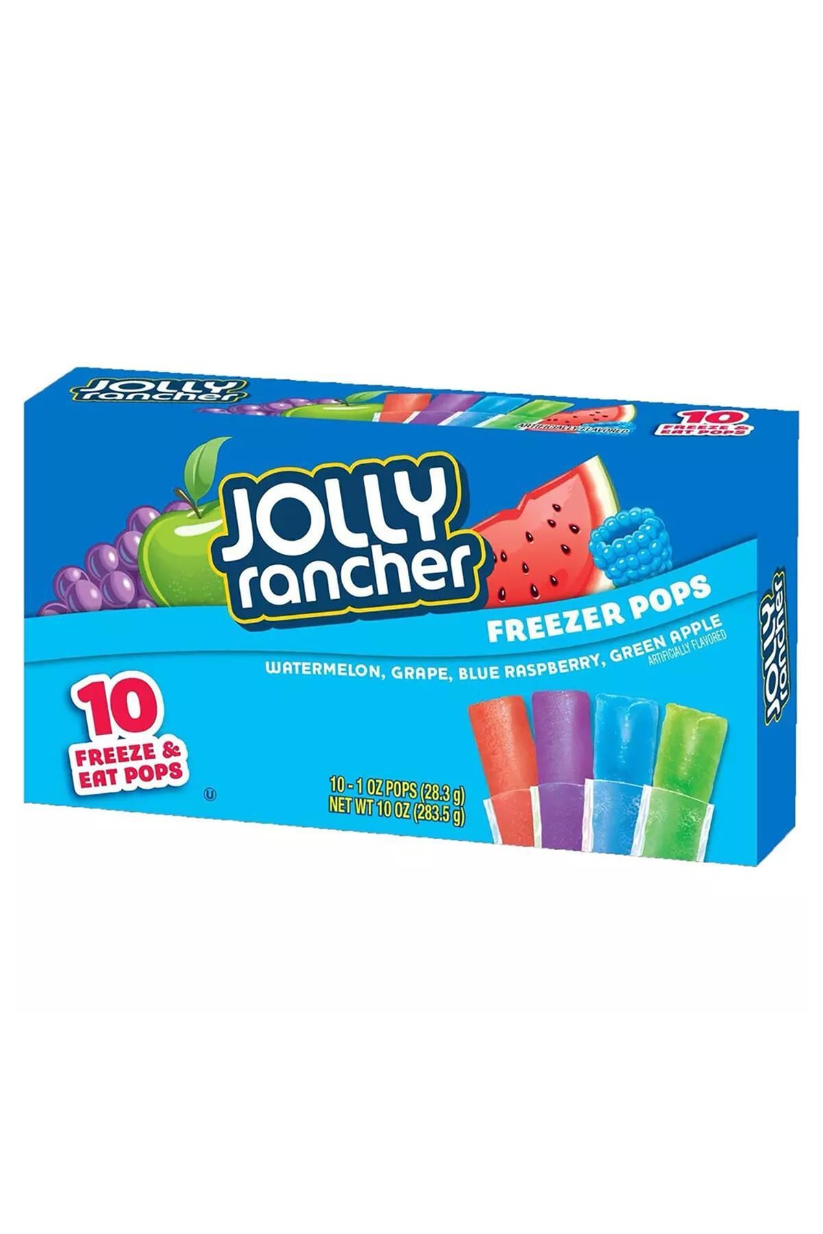 Jolly Rancher Freezer Pops 10lu Paket 283.5GR