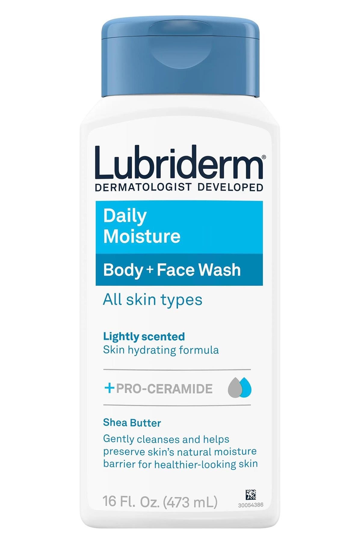 Lubriderm Günlük Nemlendirici Vücut ve Yüz Yıkama Jeli 473ML
