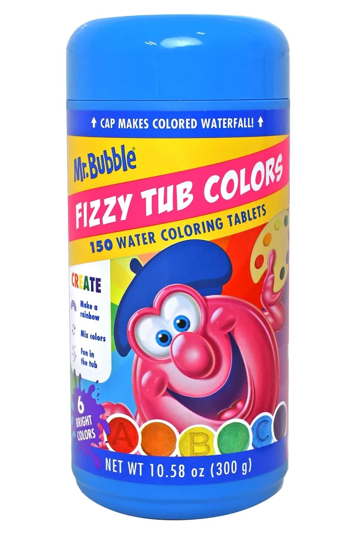 Mr.Bubble Fizzy Tub Colors Renkli Banyo Tabletleri 150 Tablet