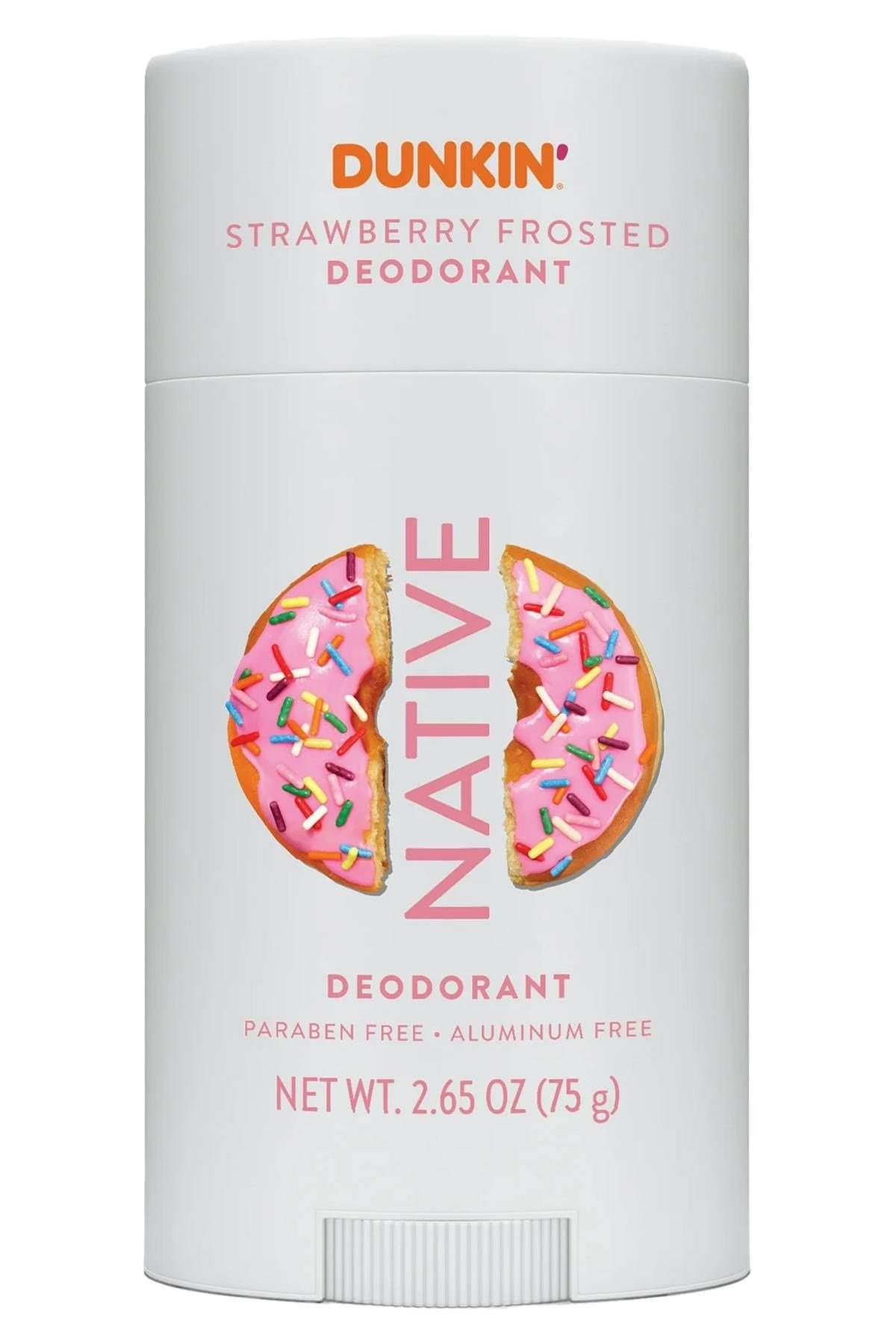 Native Dunkin Strawberry Frosted Alüminyumsuz Stick Deodorant 75GR