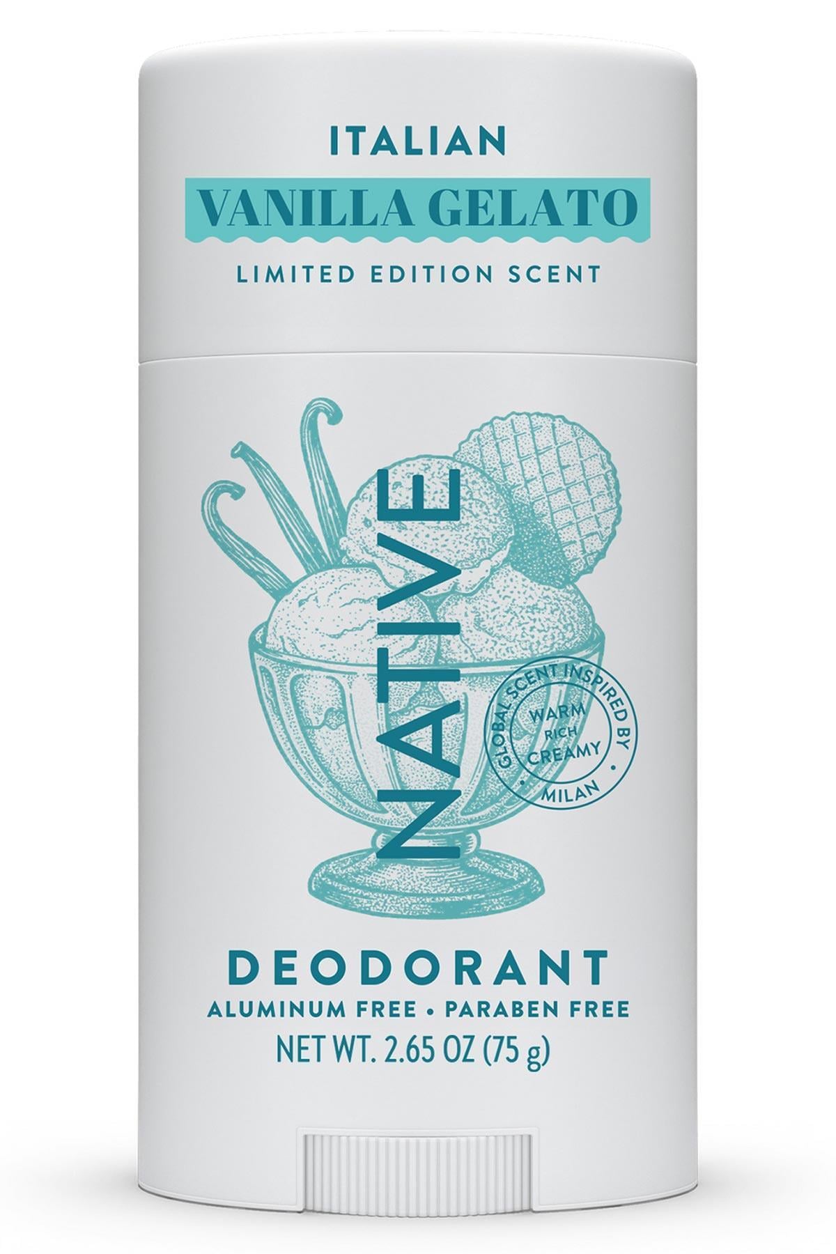 Native Italian Vanilla Gelato Alüminyumsuz Stick Deodorant 75GR