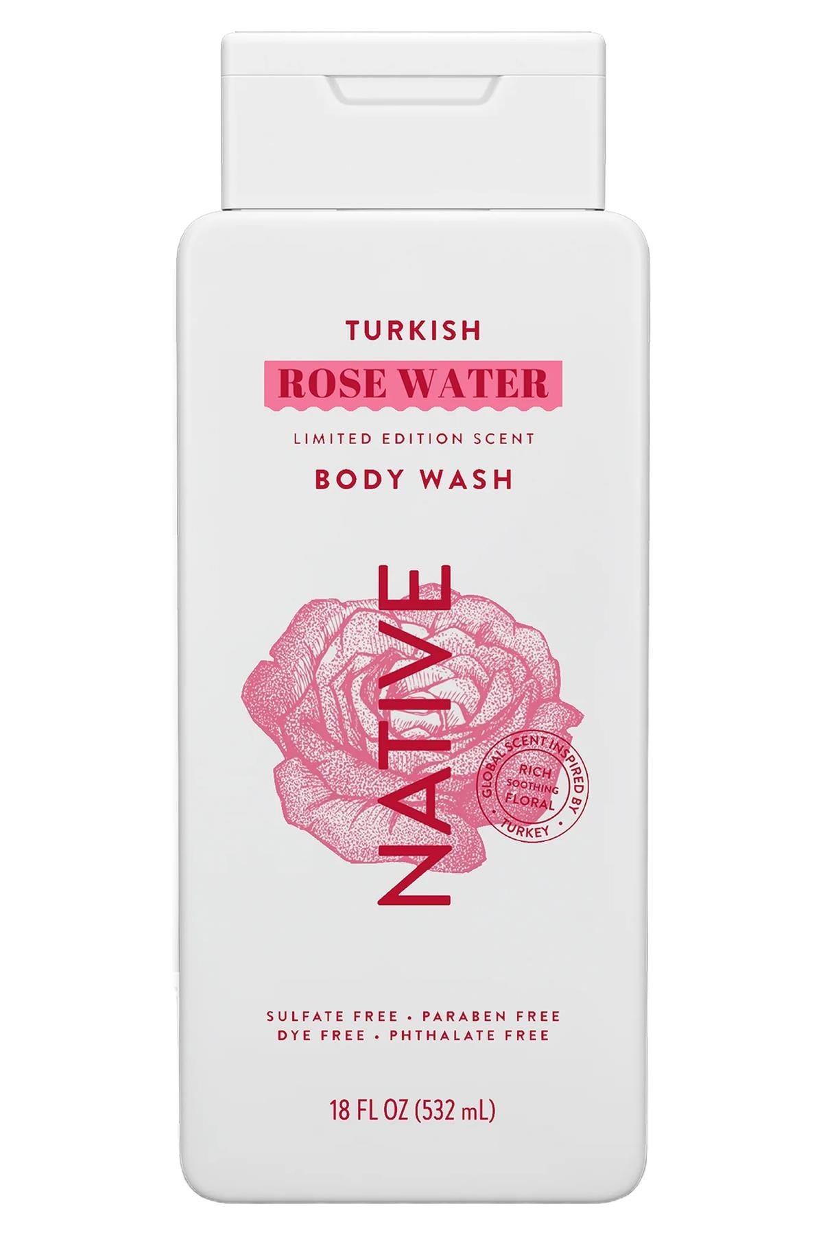 Native Turkish Rose Water Duş Jeli 532ML