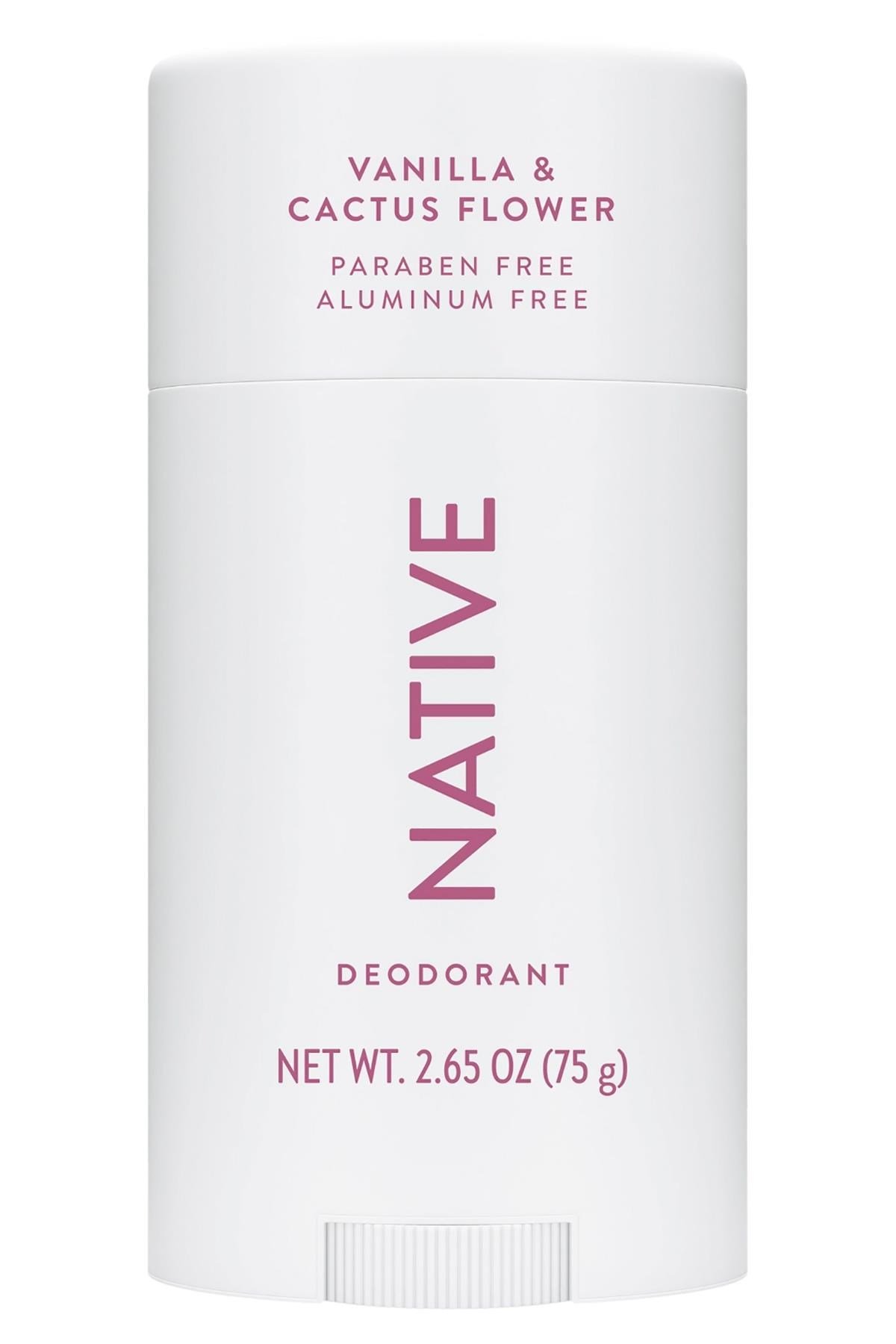 Native Vanilla & Cactus Flower Alüminyumsuz Stick Deodorant 75GR