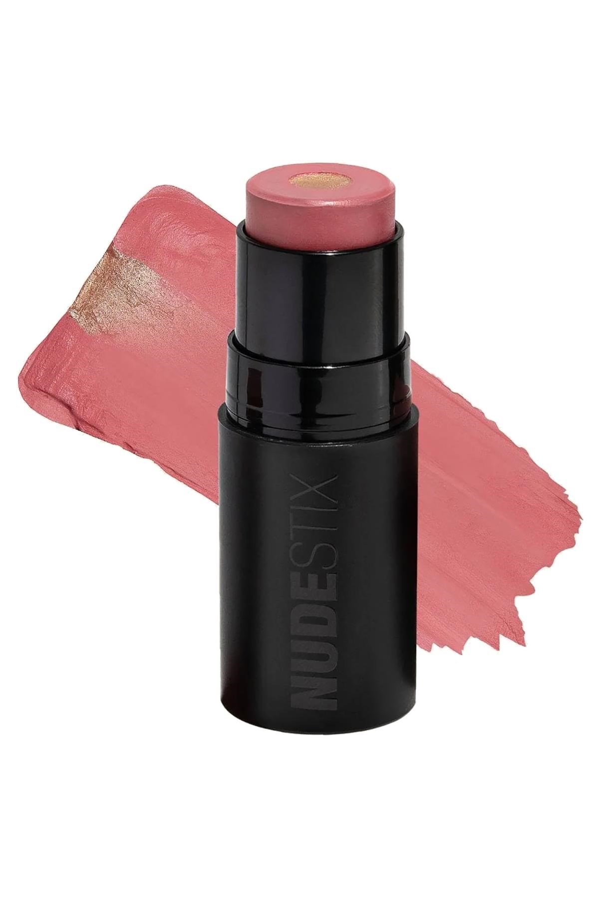 Nudestix Yanak + Göz + Dudak Renklendirici Işıltılı Stick Pink Ice 6GR