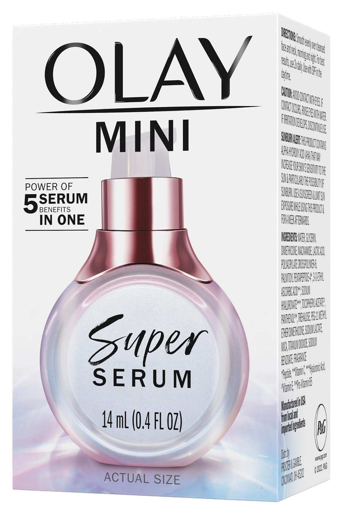 Olay Mini Super Serum Aydınlatıcı ve Yenileyici Yüz Serumu 14ML