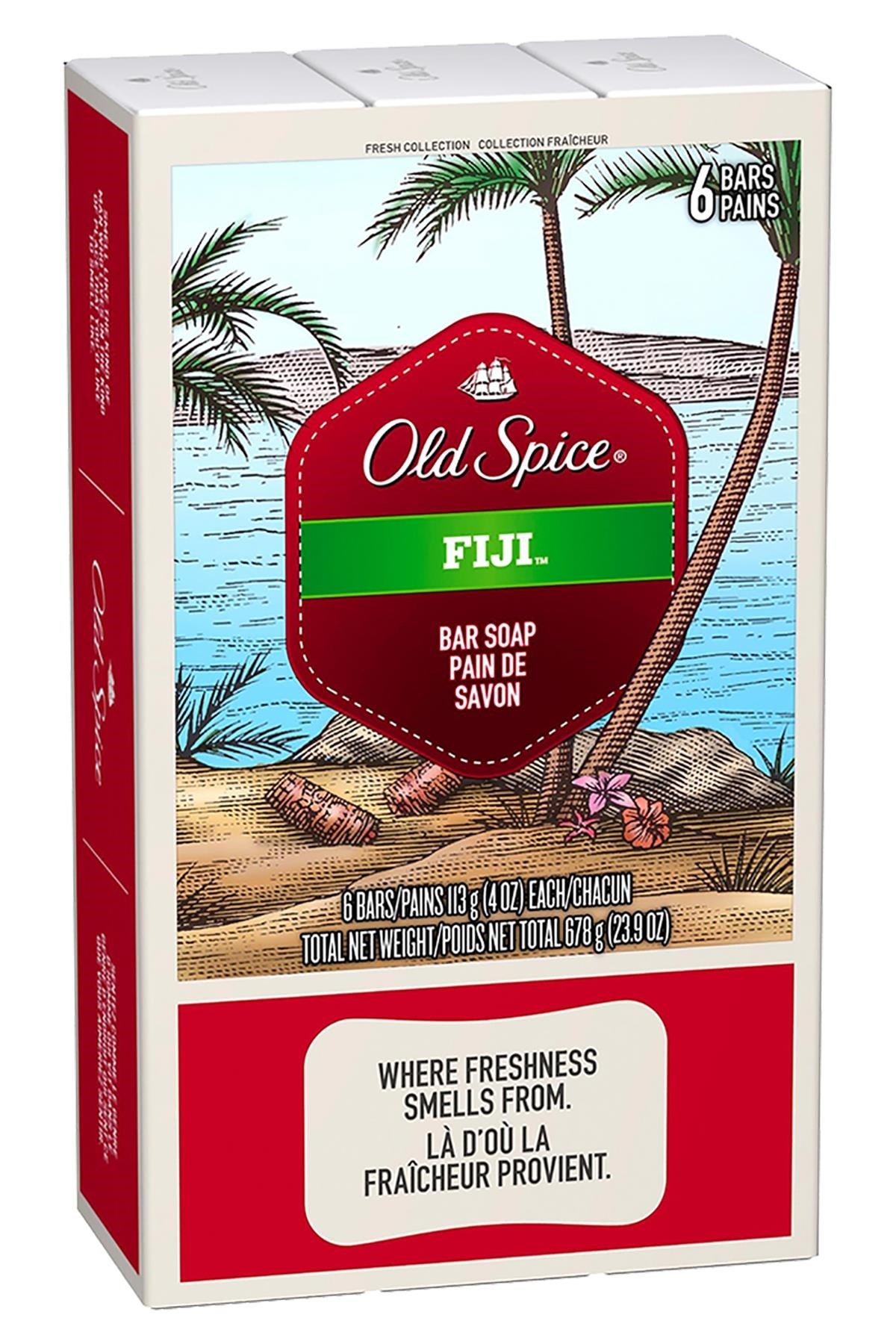 Old Spice F/C Fiji Sabun 6lı Paket 113GR