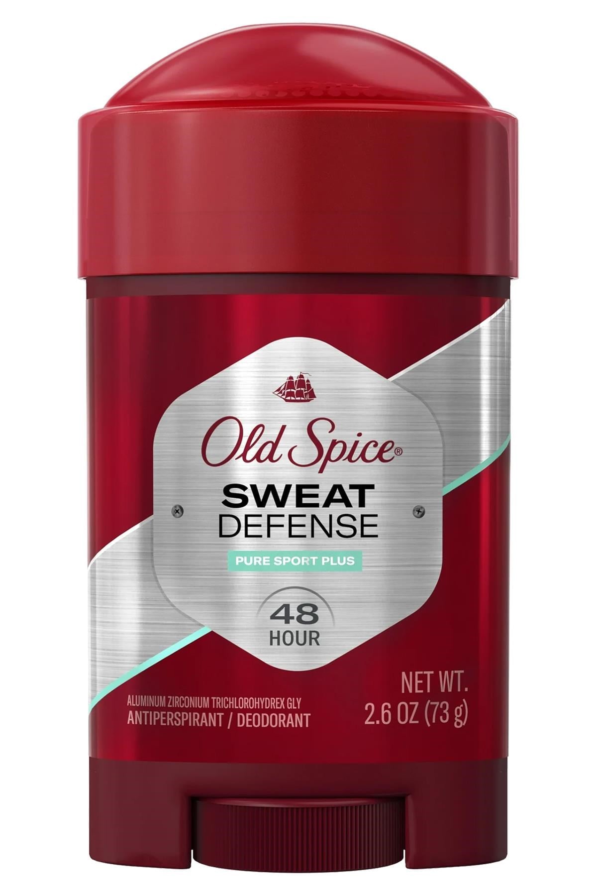 Old Spice Sweat Defense Pure Sport Plus Antiperspirant Stick Deodorant 73GR