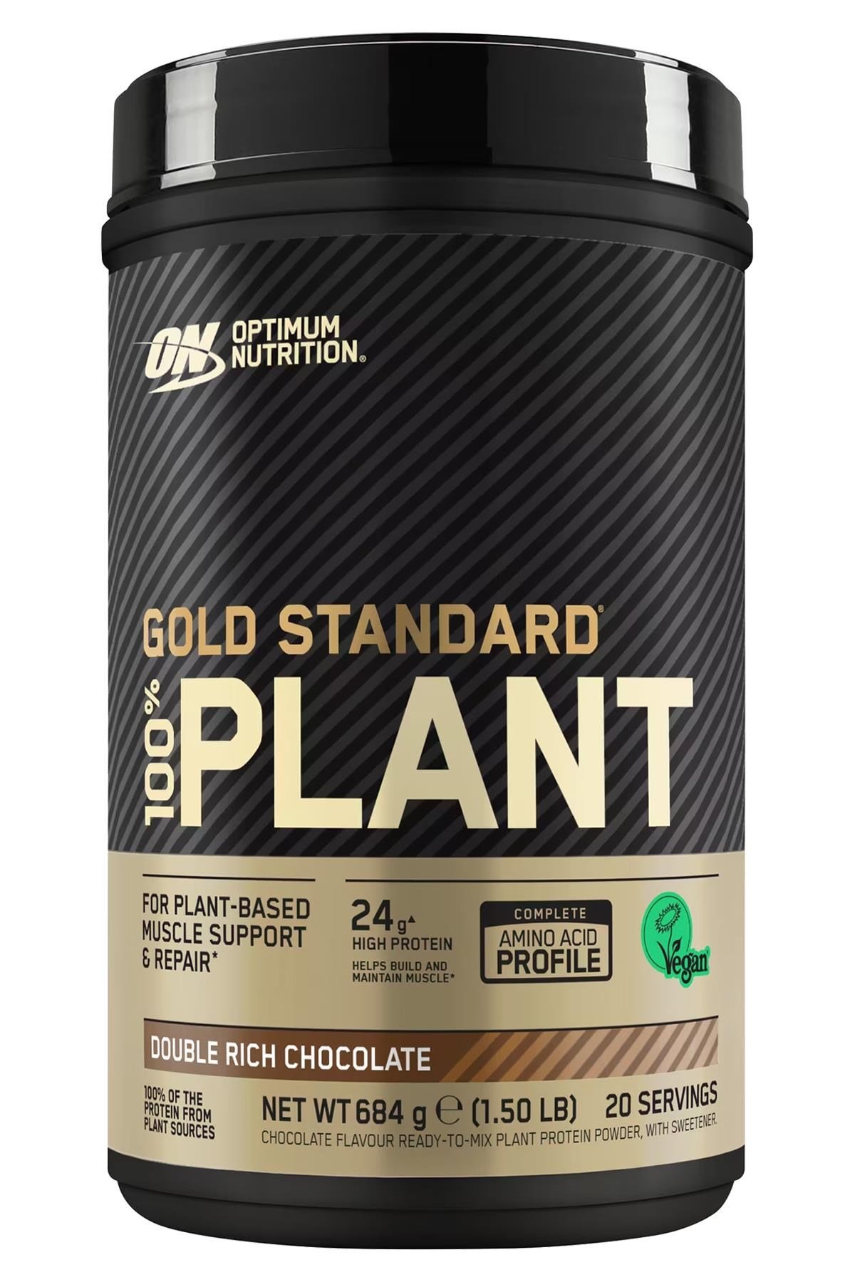 Optimum Nutrition Gold Standard 100% Plant Protein Double Rich Chocolate 684GR