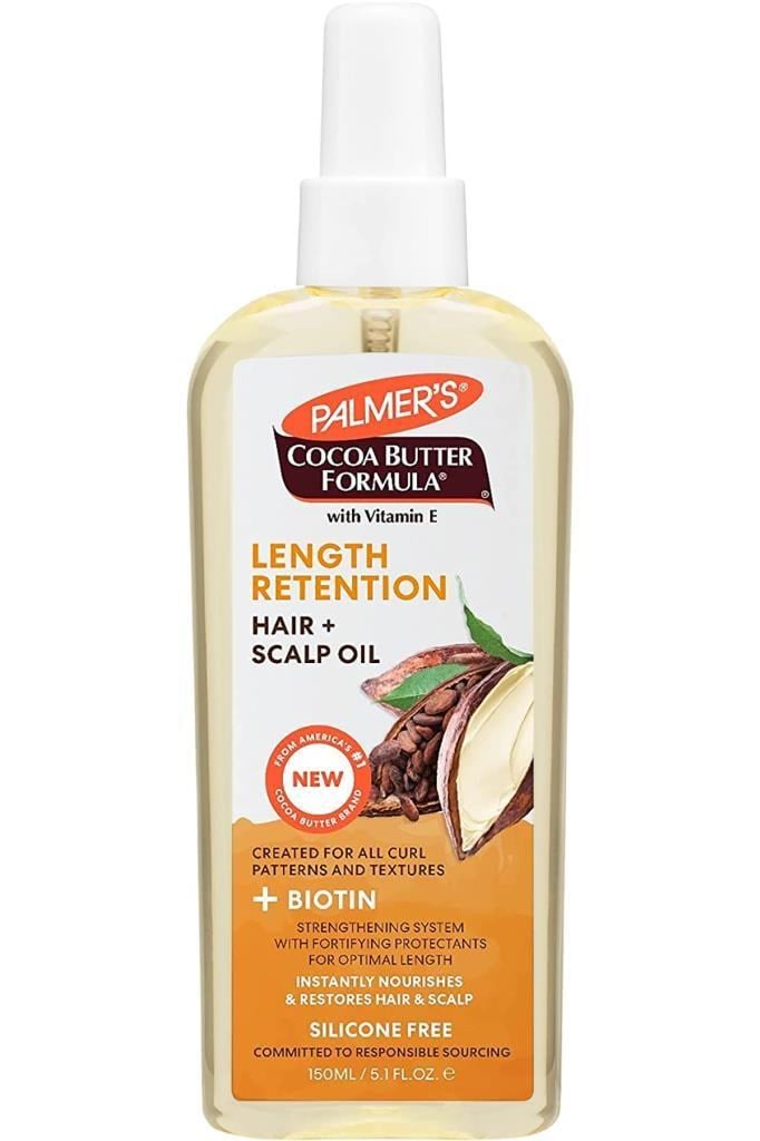 Palmers Saç Uzunluğunu Korumaya Yardımcı Durulanmayan Saç Bakım Yağı 150ML