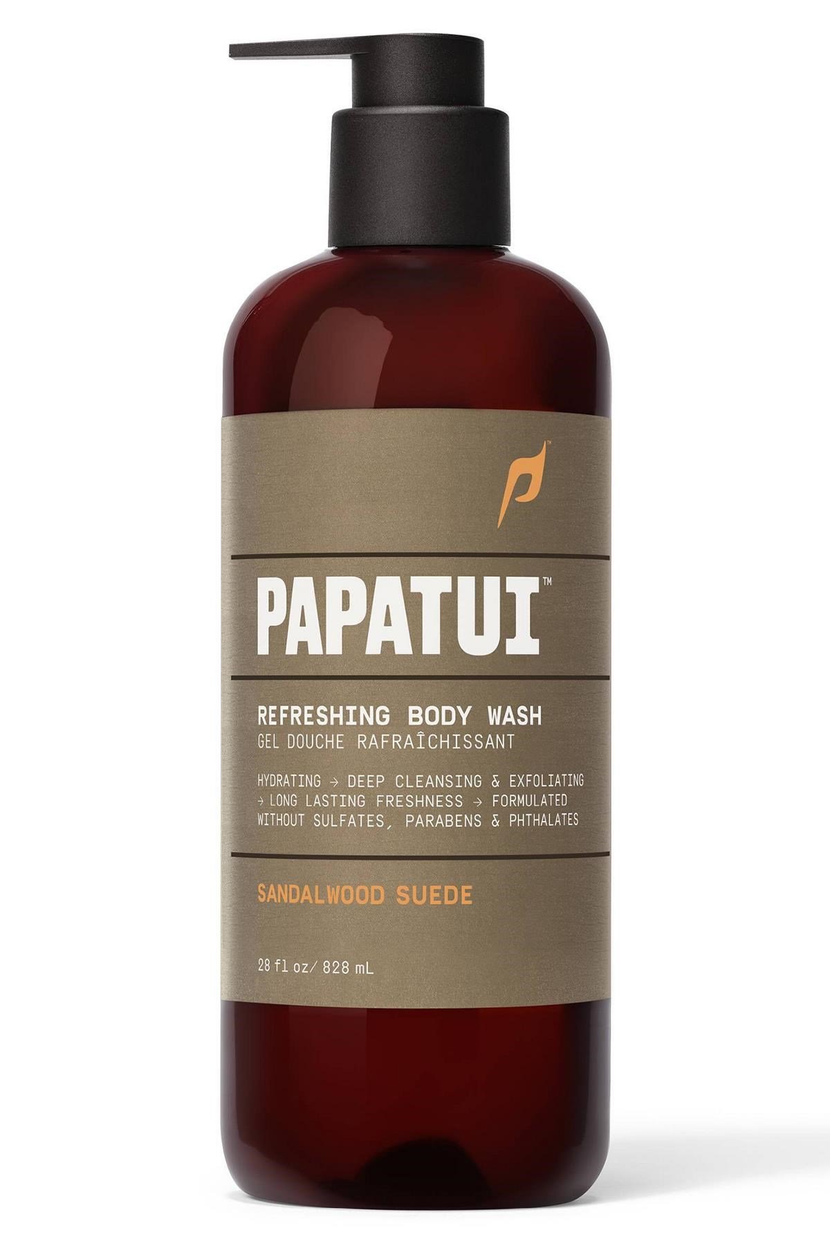 Papatui Sandalwood Suede Ferahlatıcı Duş Jeli 828ML