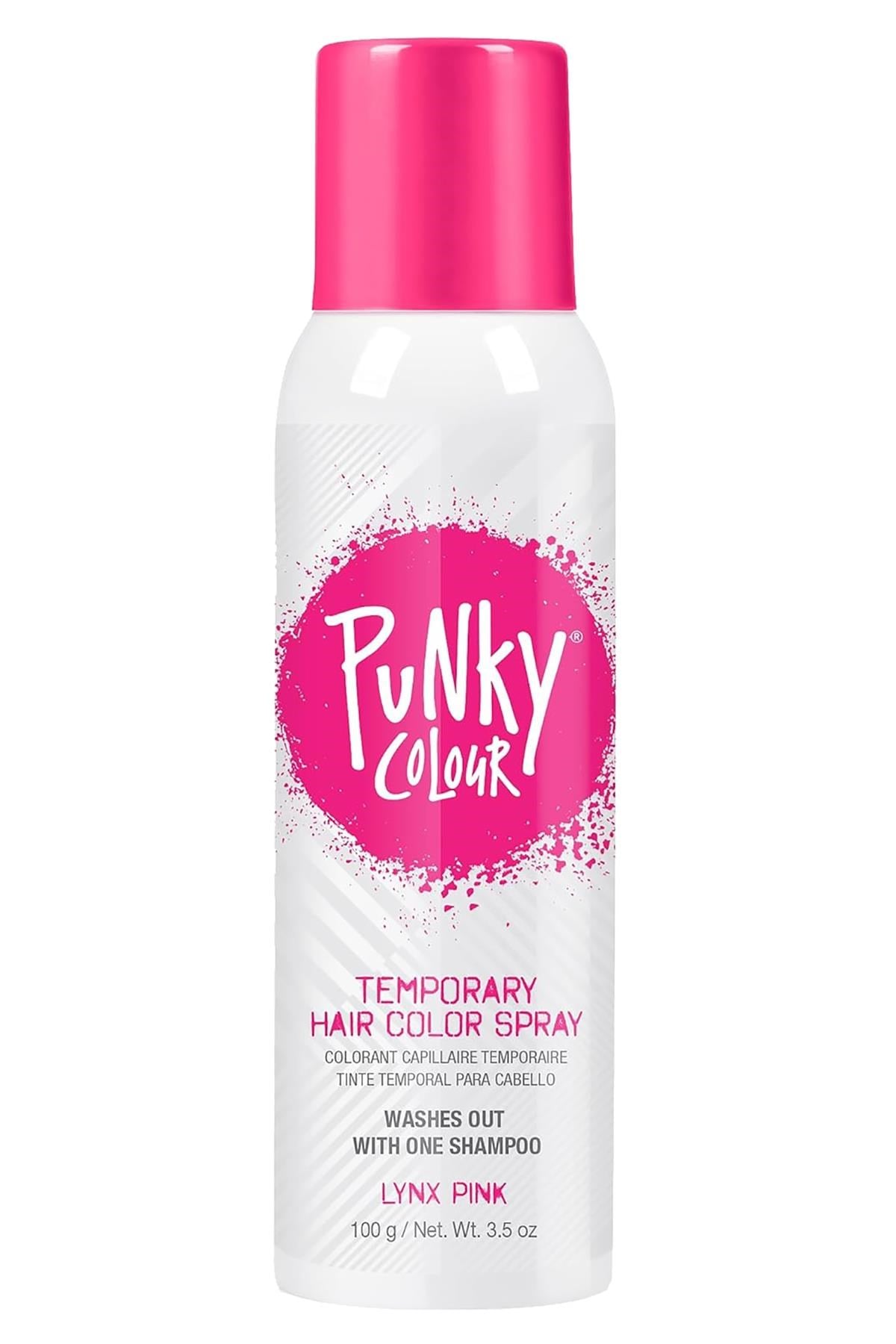 Punky Colour Geçici Renklendirici Saç Spreyi Lynx Pink 100GR