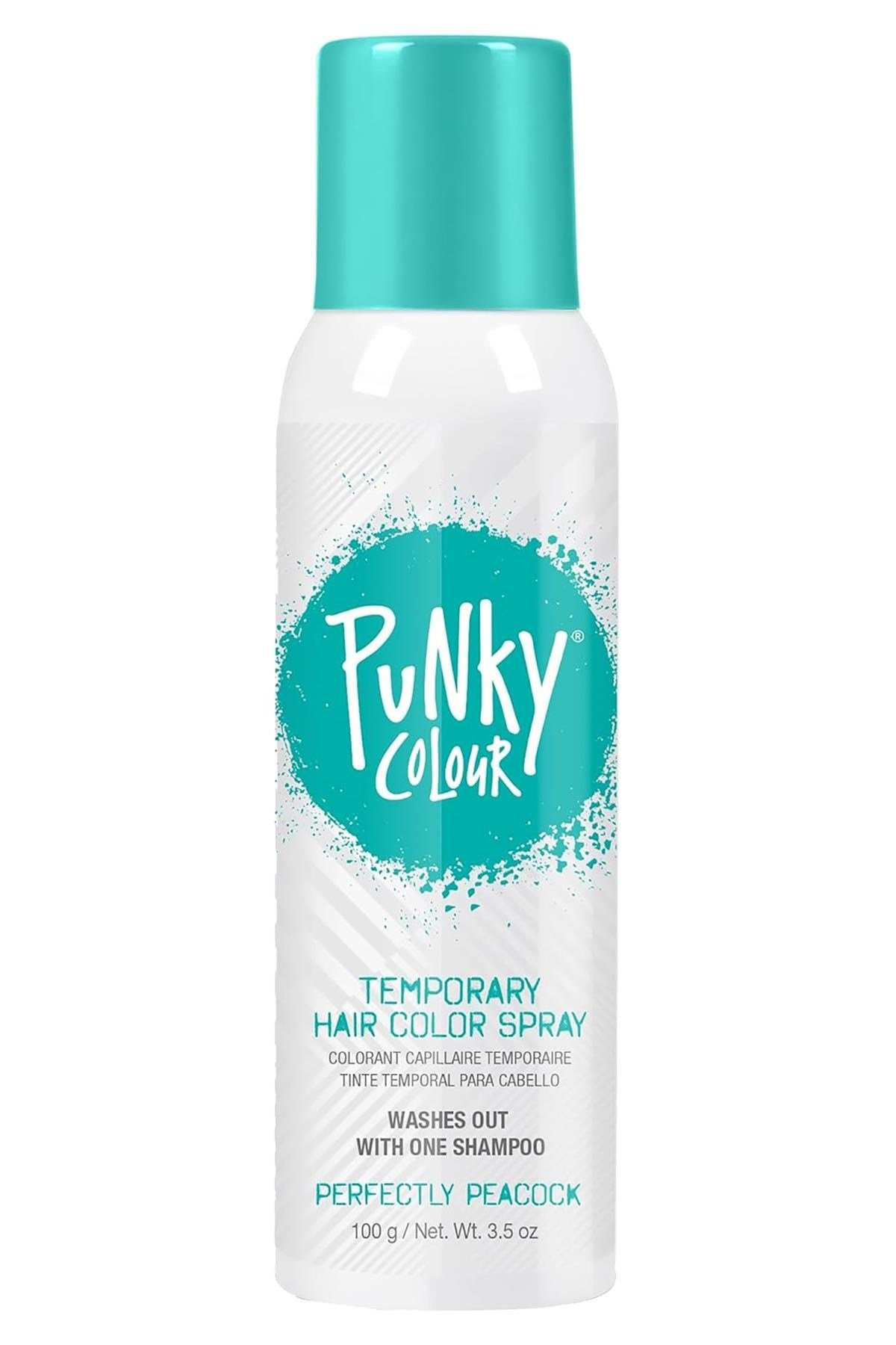Punky Colour Geçici Renklendirici Saç Spreyi Perfectly Peacock 100GR